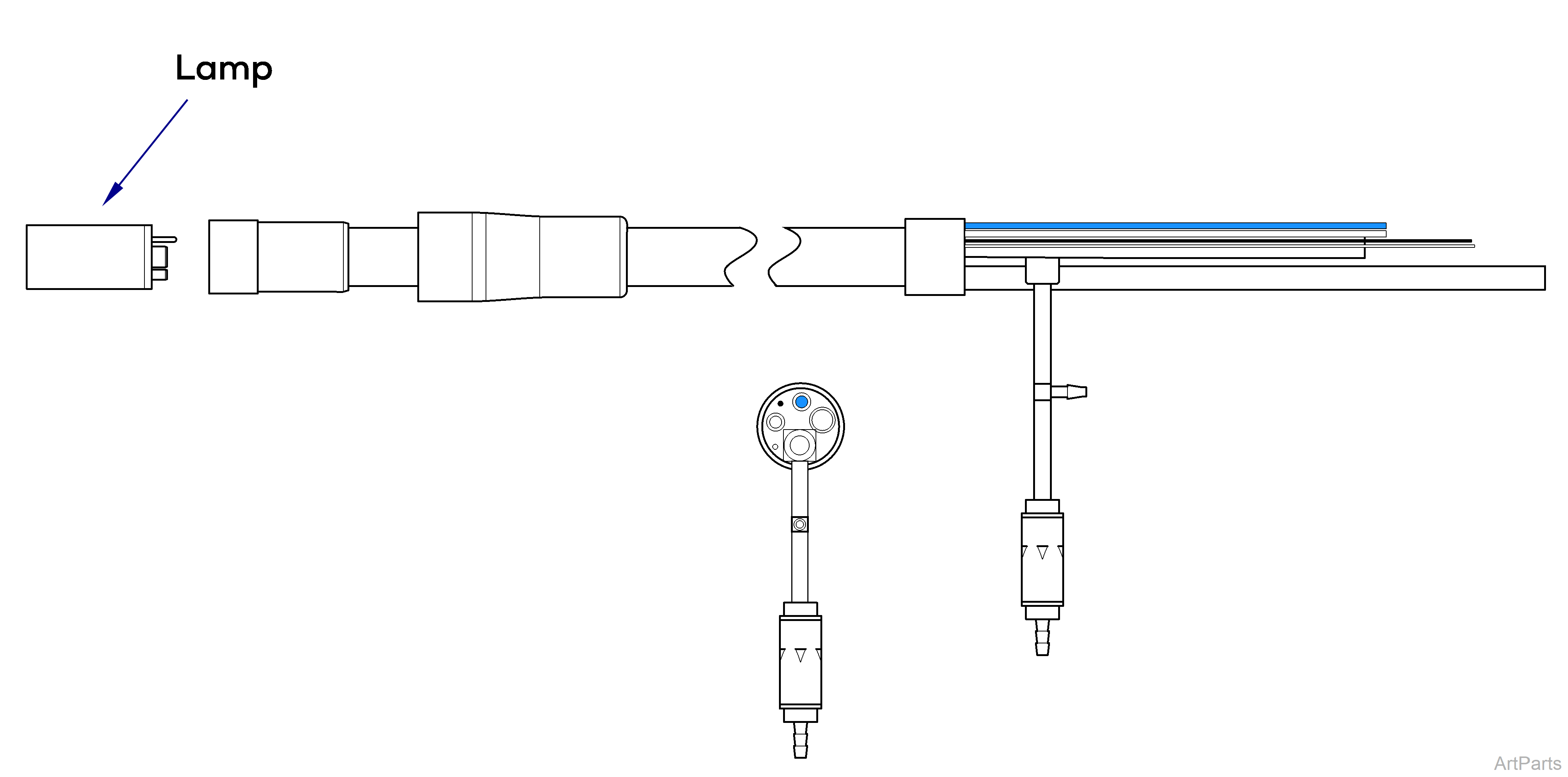 Delivery Handpiece Tubing