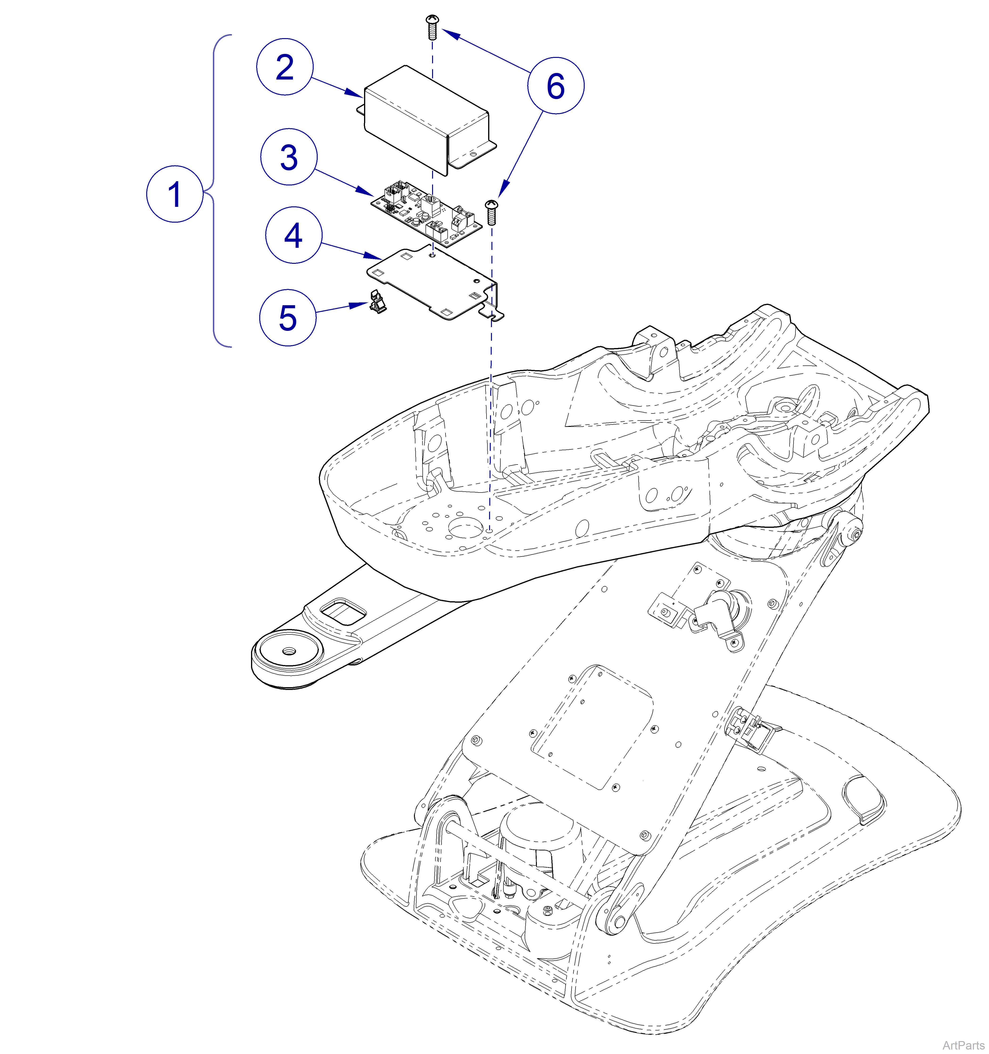 Procenter Delivery Unit Assembly (029-2448-01) Procenter Interface PCB Assembly