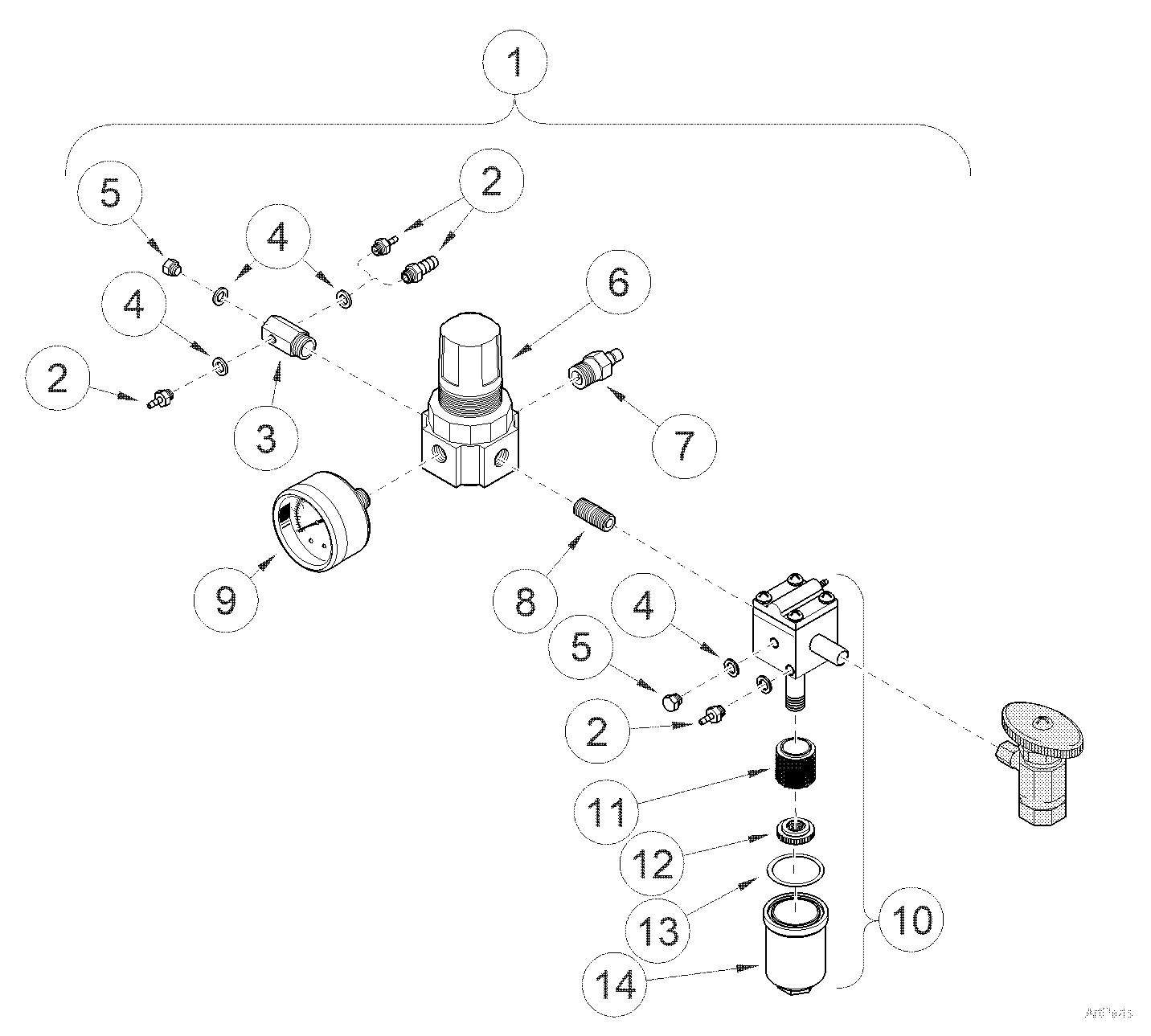 Junction Boxes- Air Control Assembly (used after 2013)