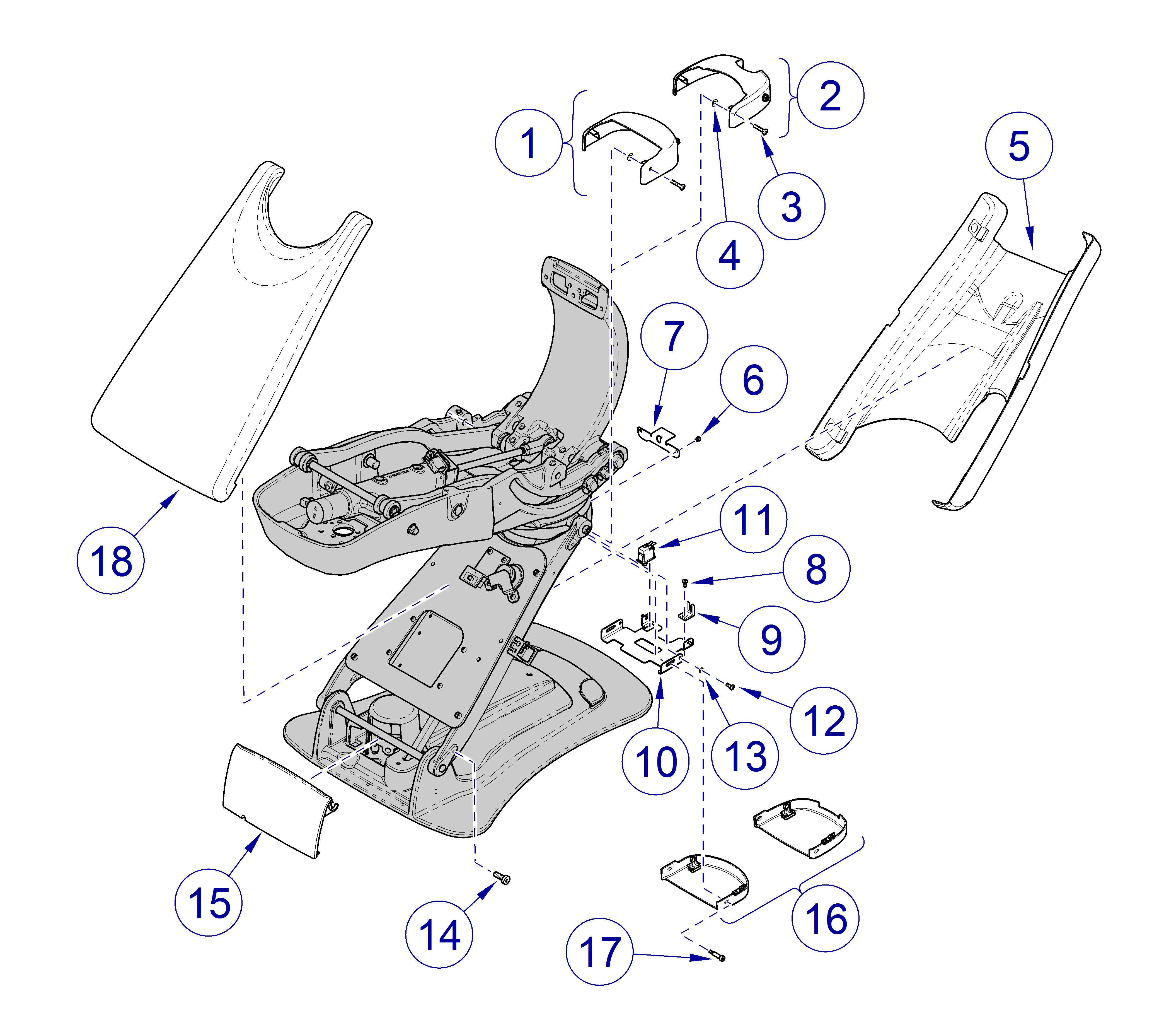 Elevance® Dental Chair Lower Frame Covers 