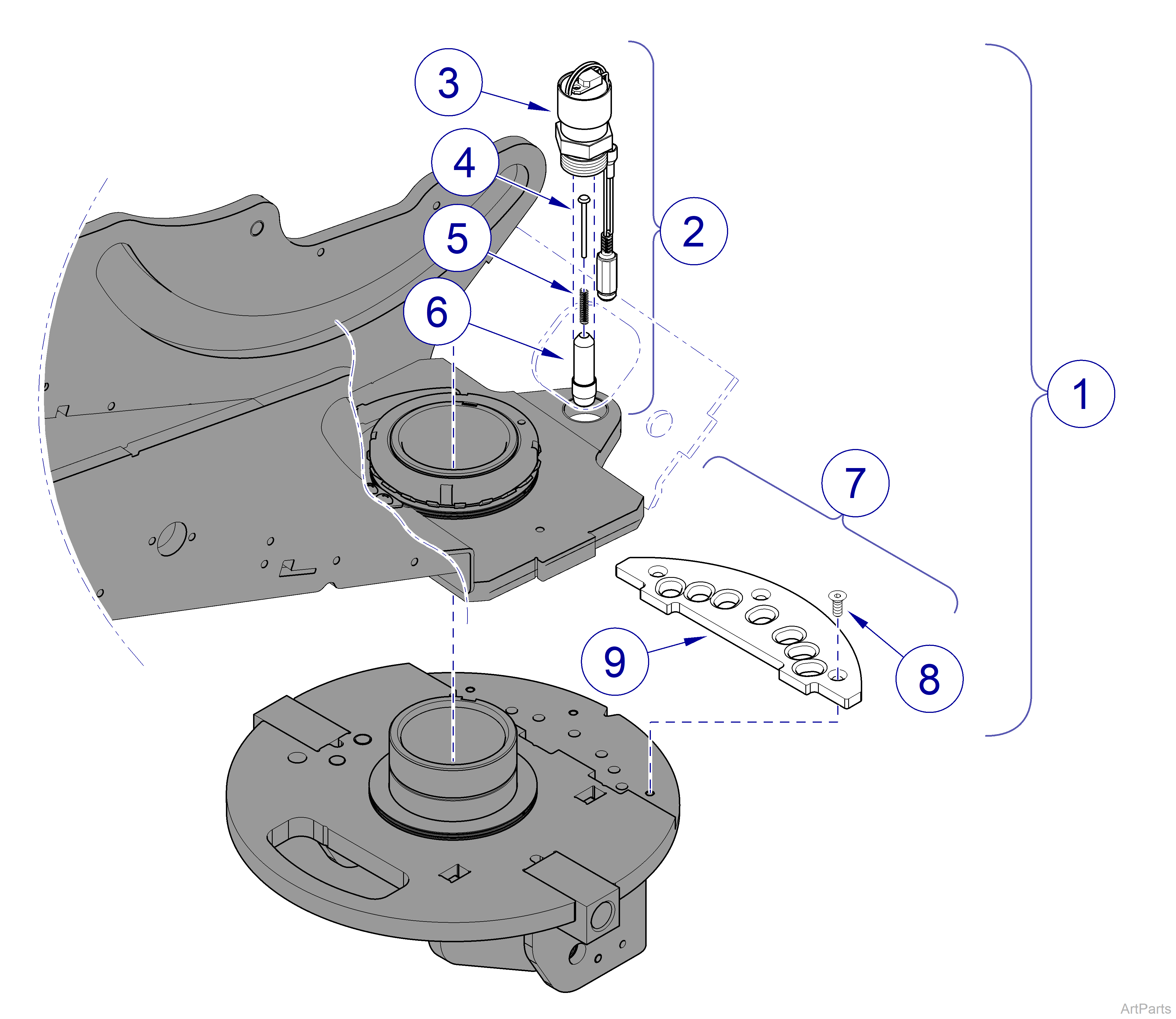 Elevance® Dental Chair Brake Components