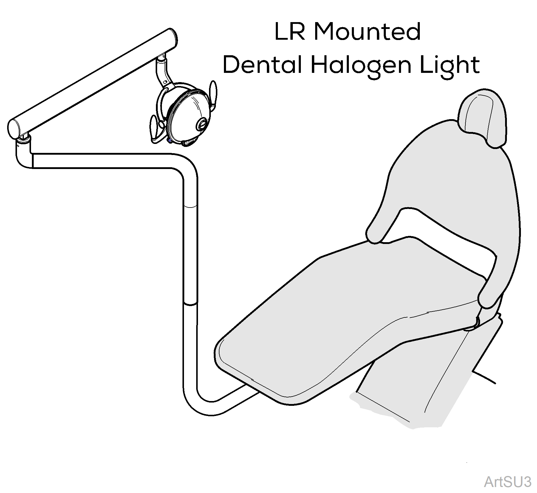 LR Mounted Halogen Light