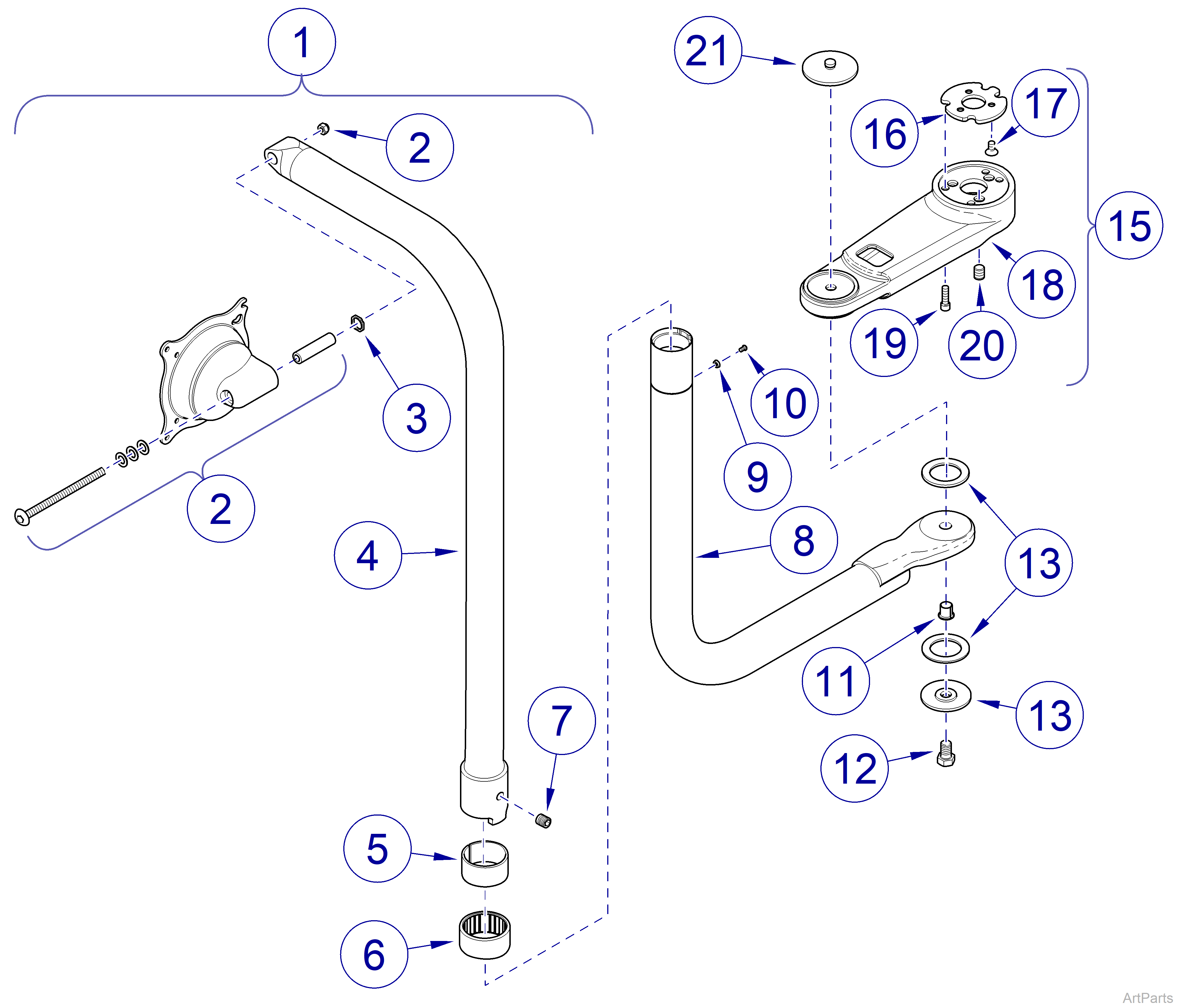 153698 LR Lower Arm 