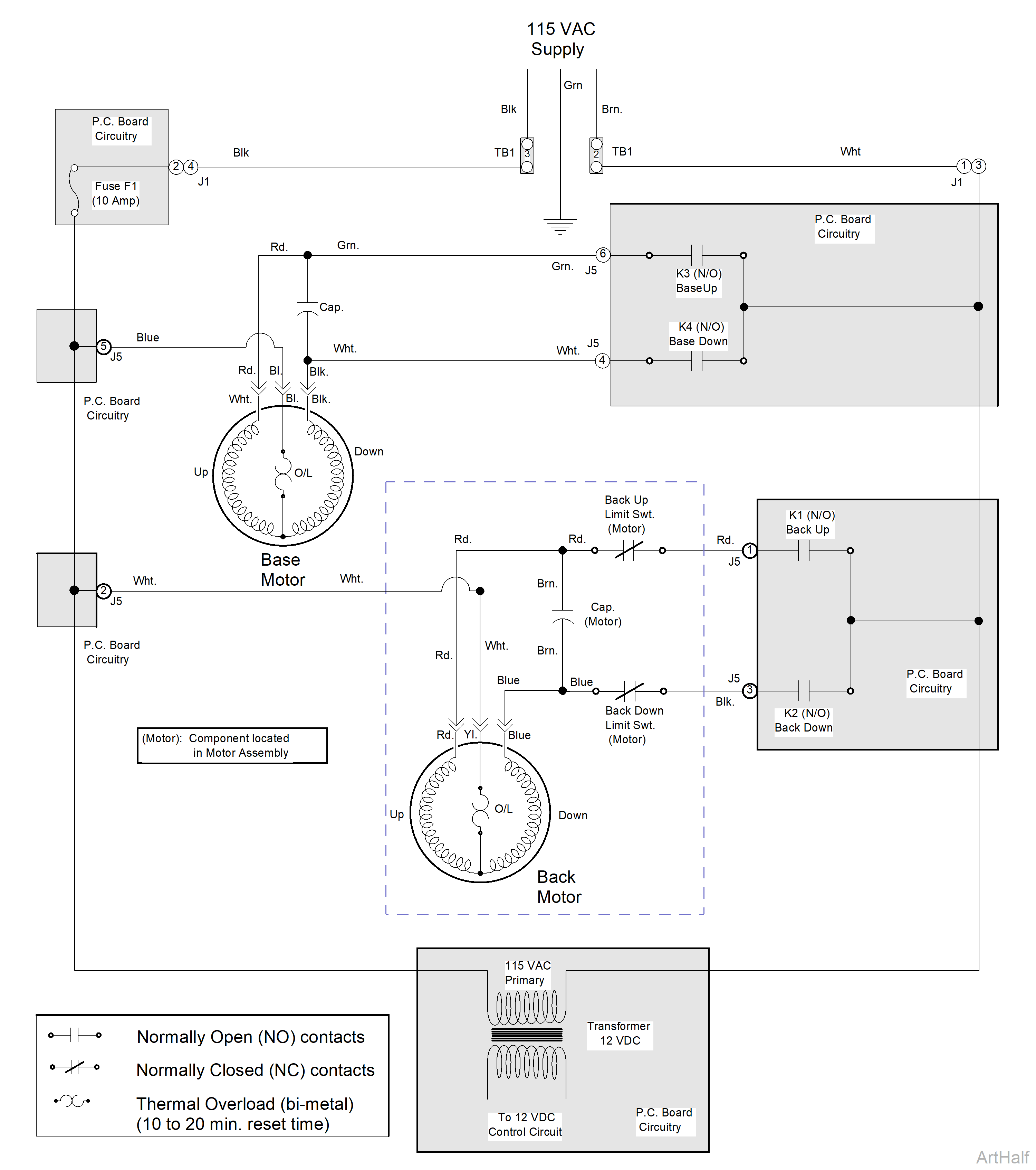 115 VAC Motor Circuit