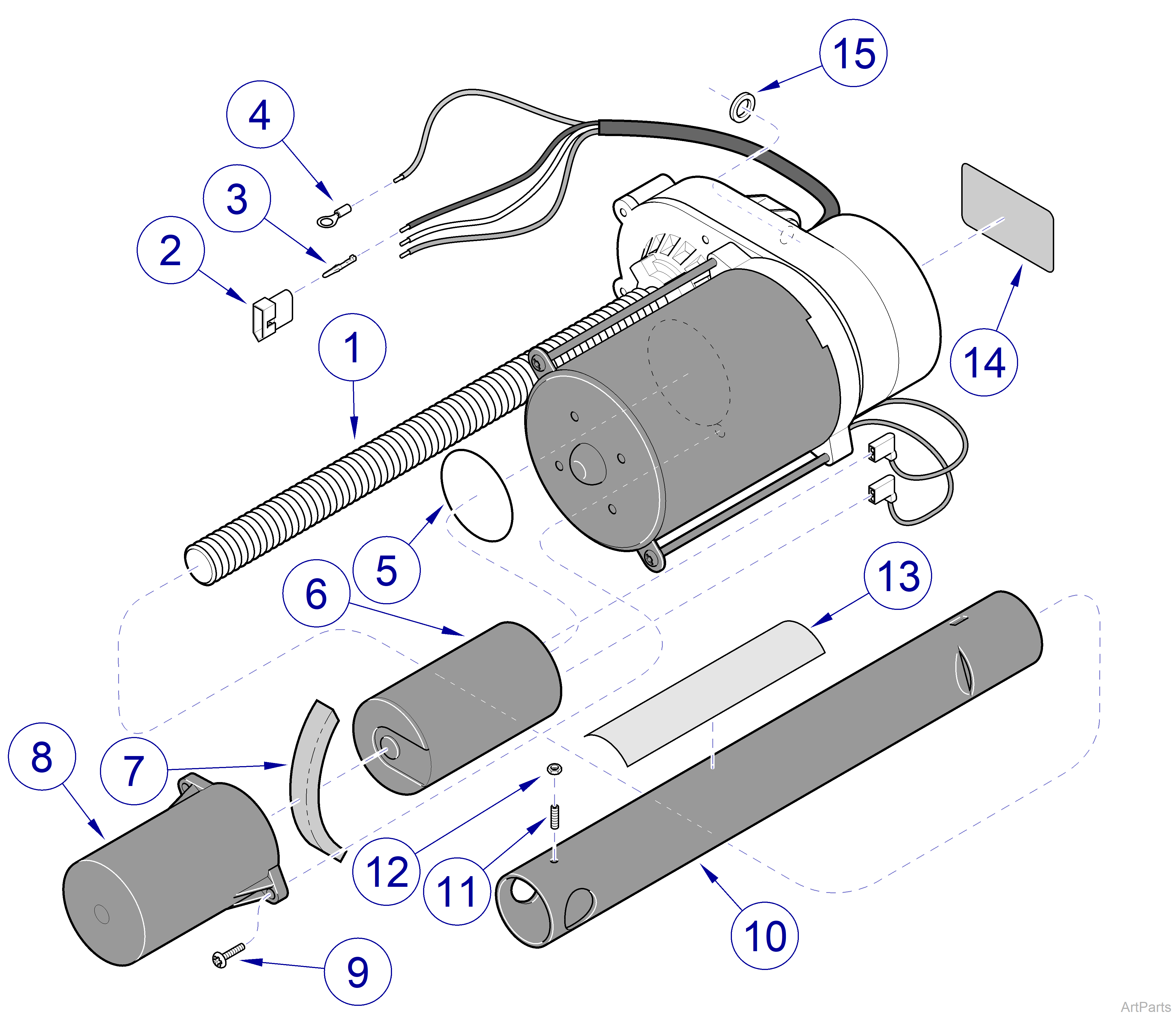 Top Motor Assembly
