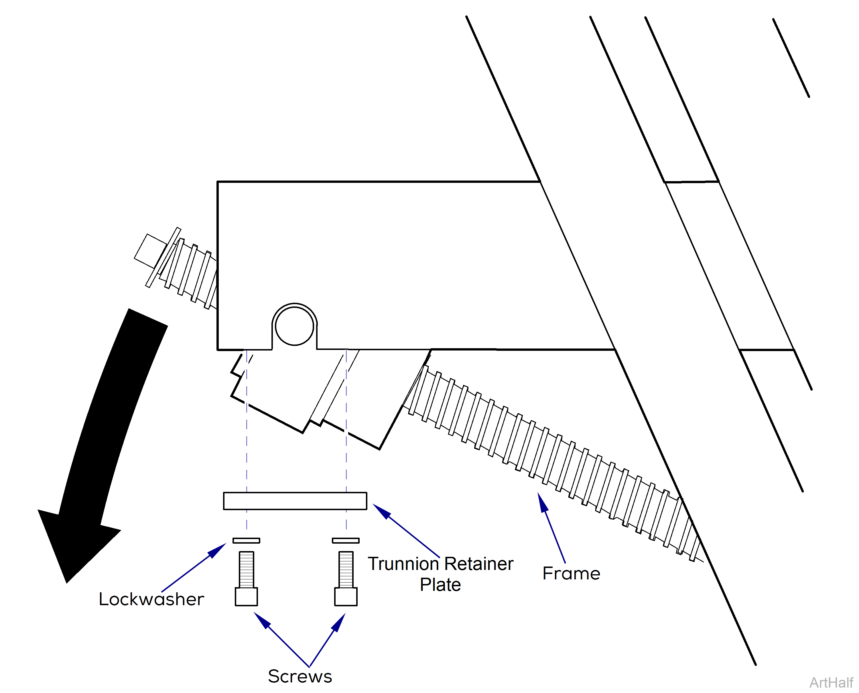 Base Motor Removal - 2