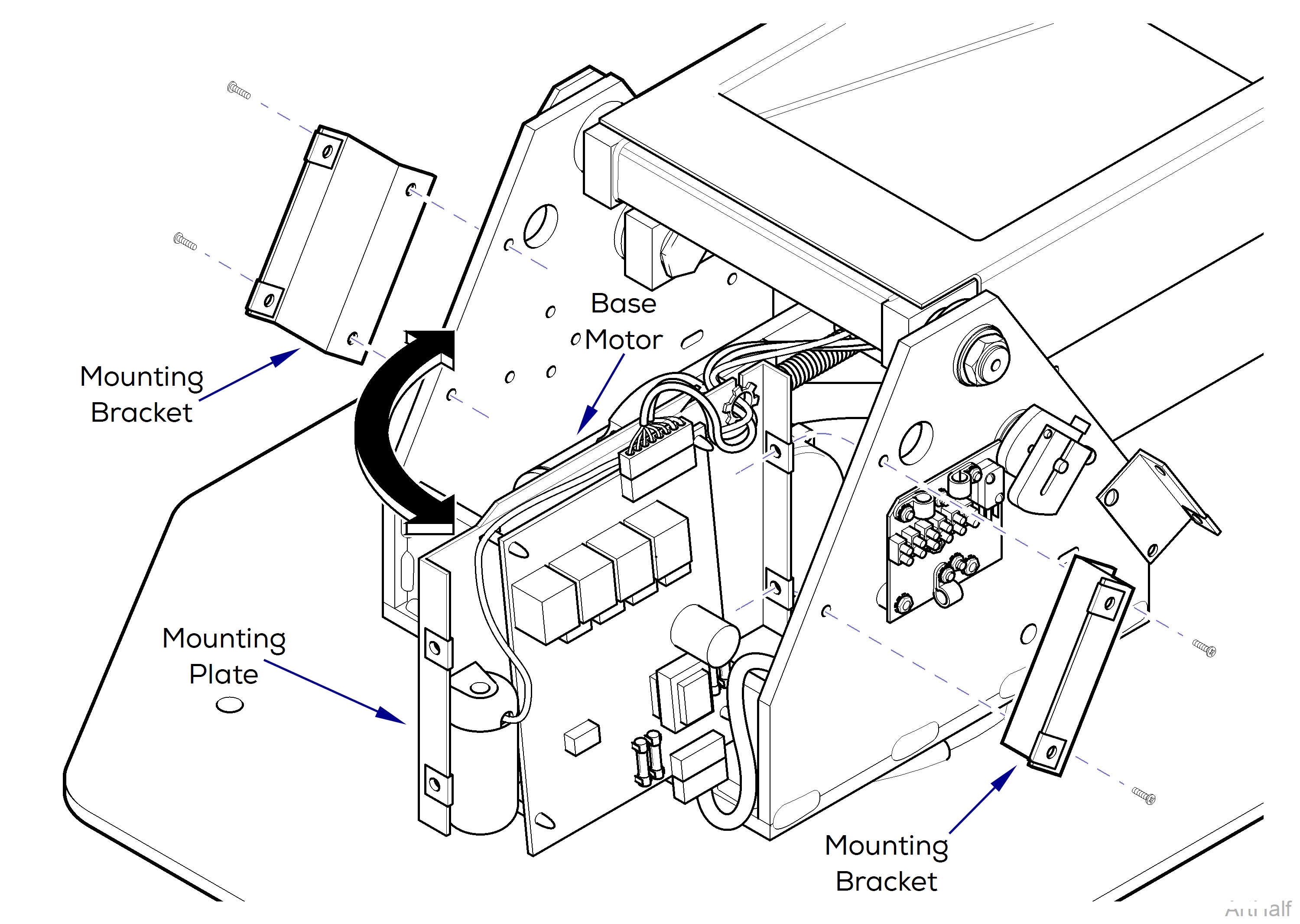 Base Motor Removal - 3