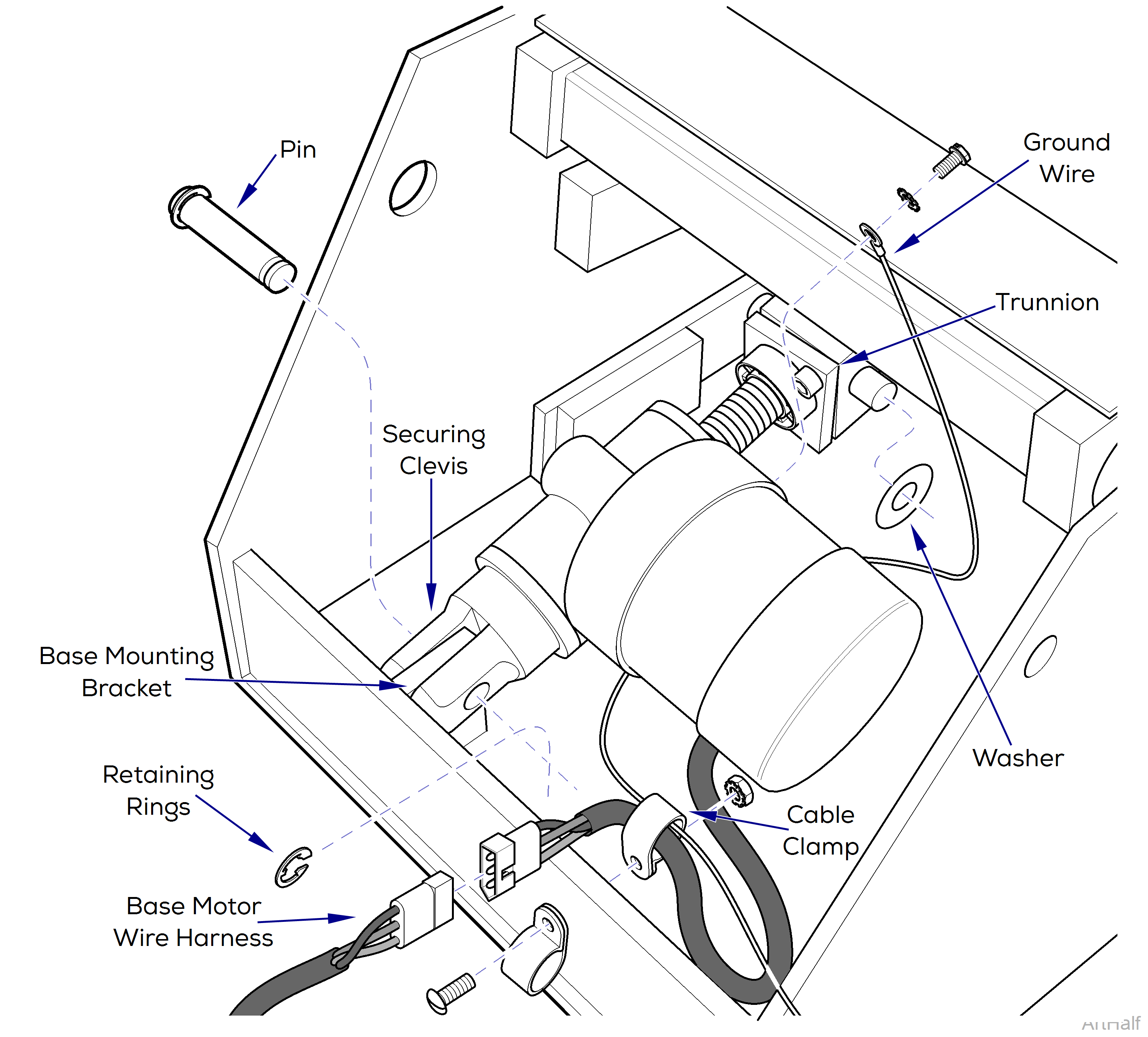 Base Motor Removal - 4