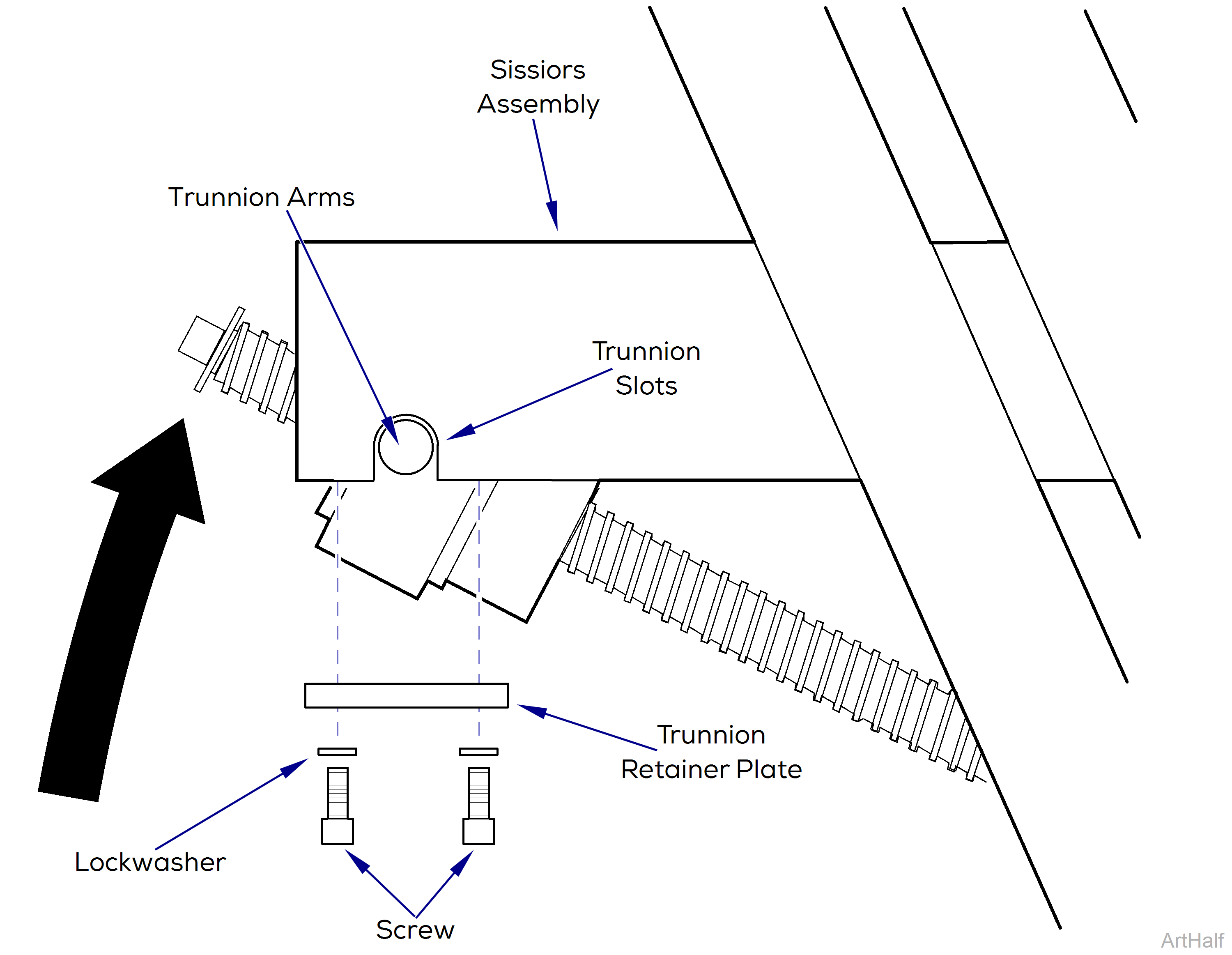 Base Motor Installation - 2 