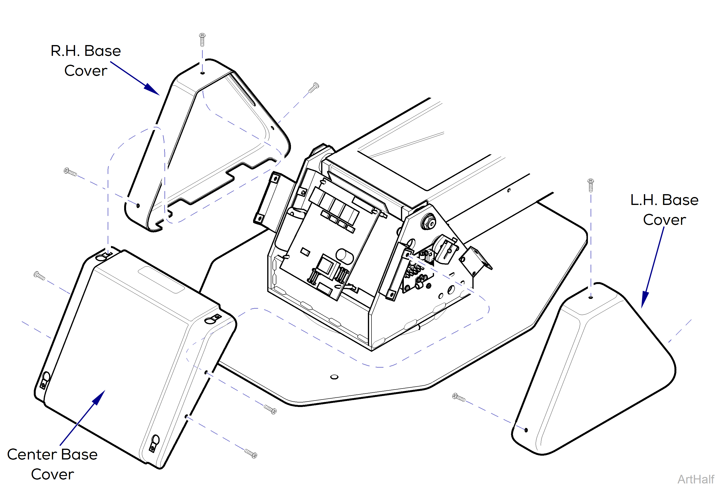 Base Motor Installation - 3