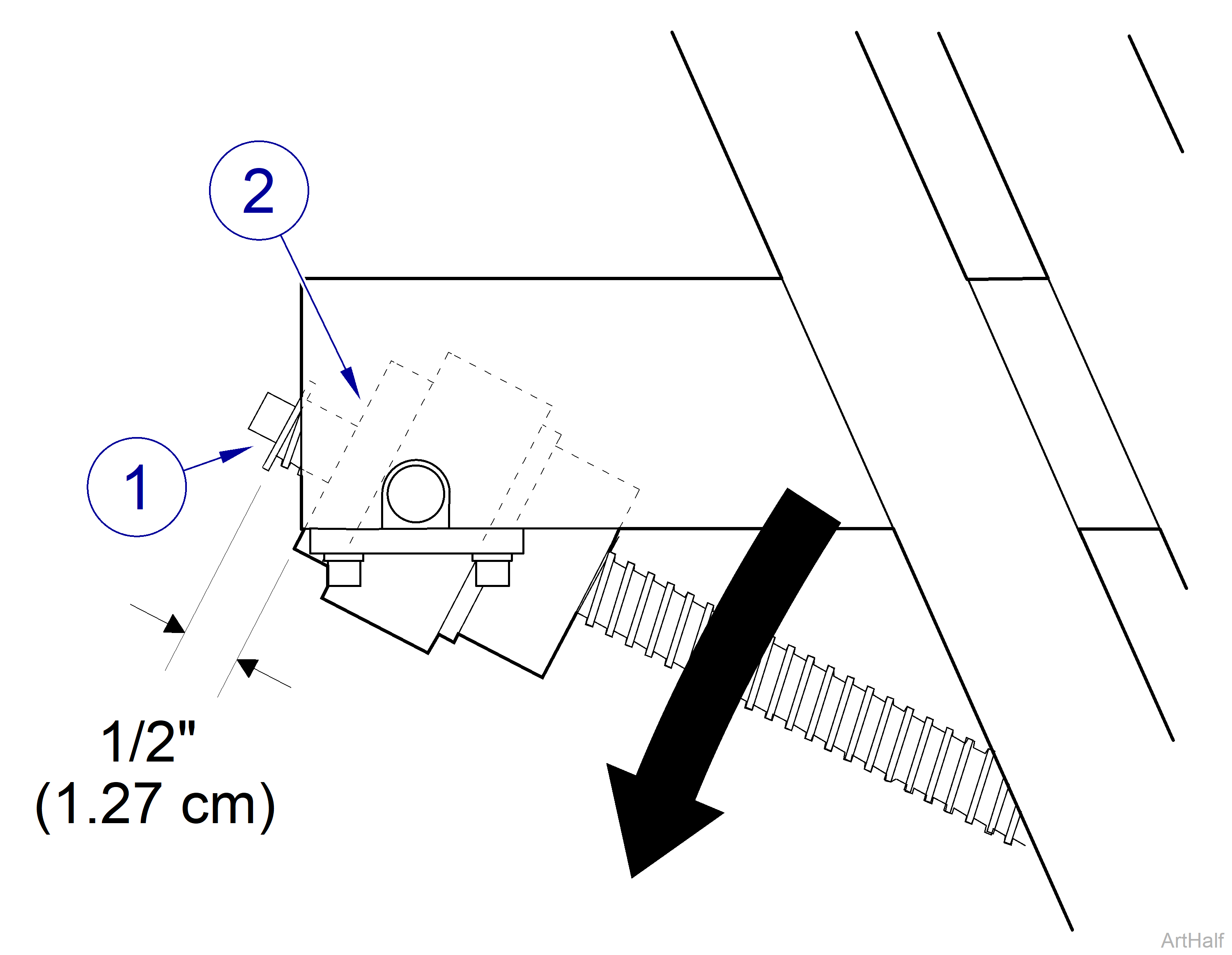 Base uP Down Limit Switches - 2