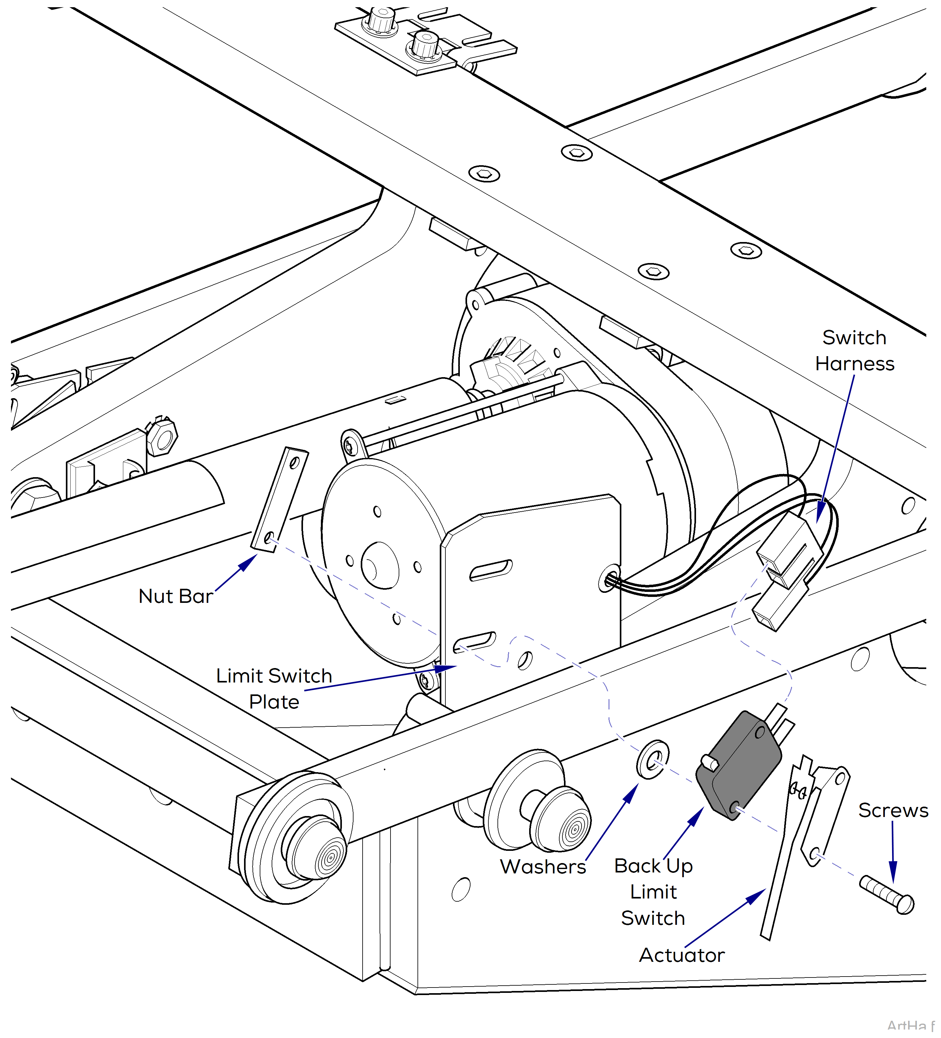 Back Up limit Switch