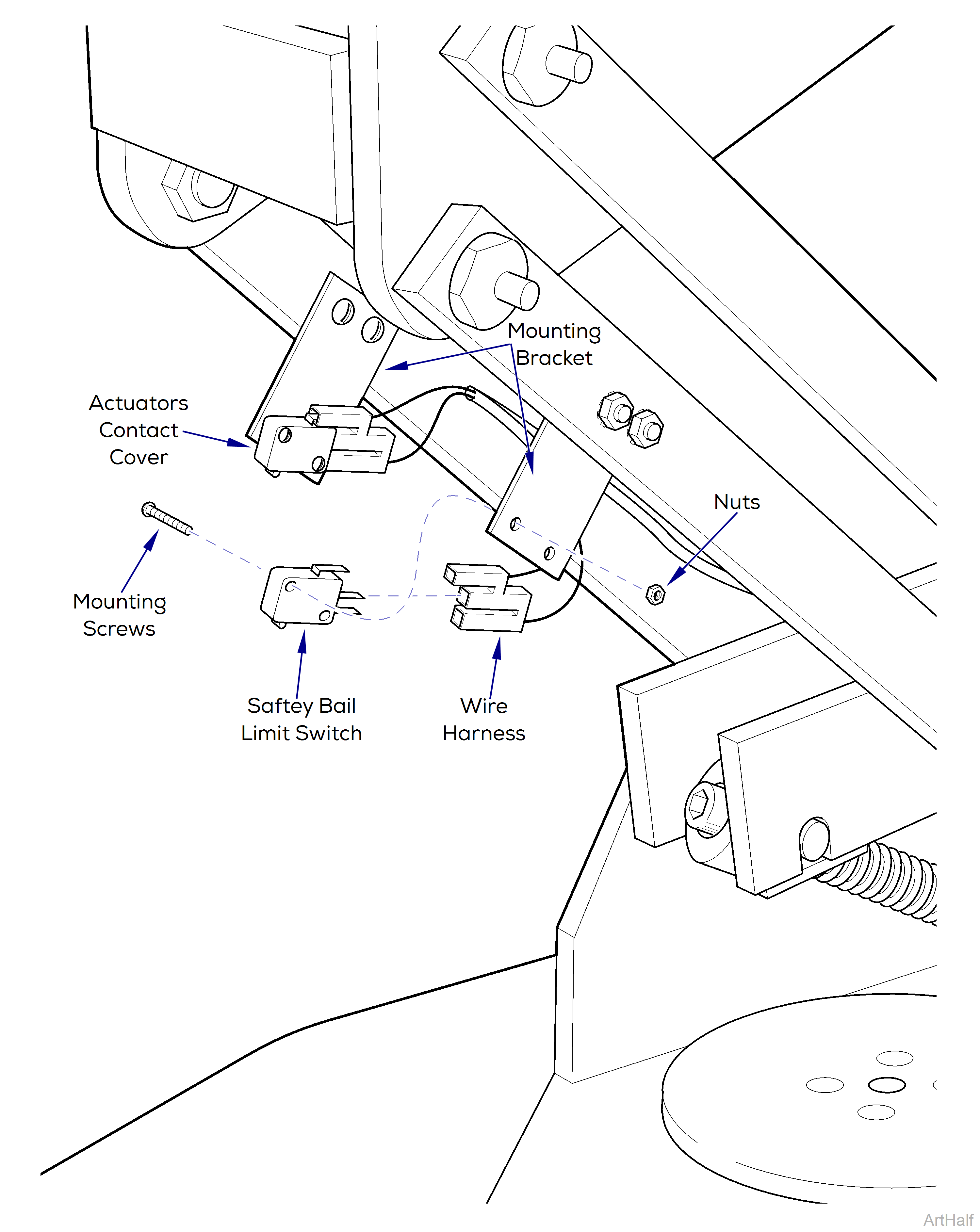 Safety Bail Limit Switches