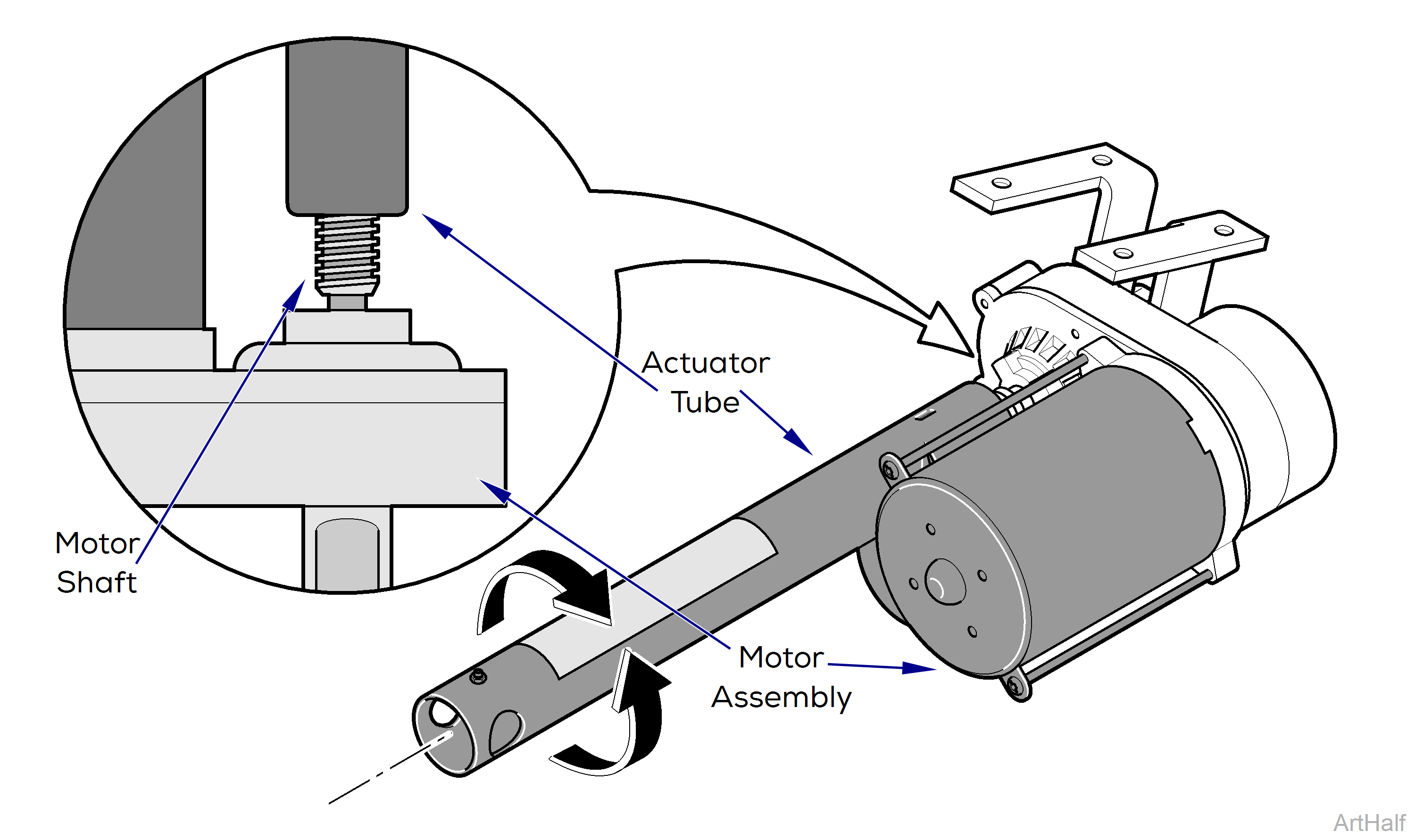 Back Motor Installation - 2