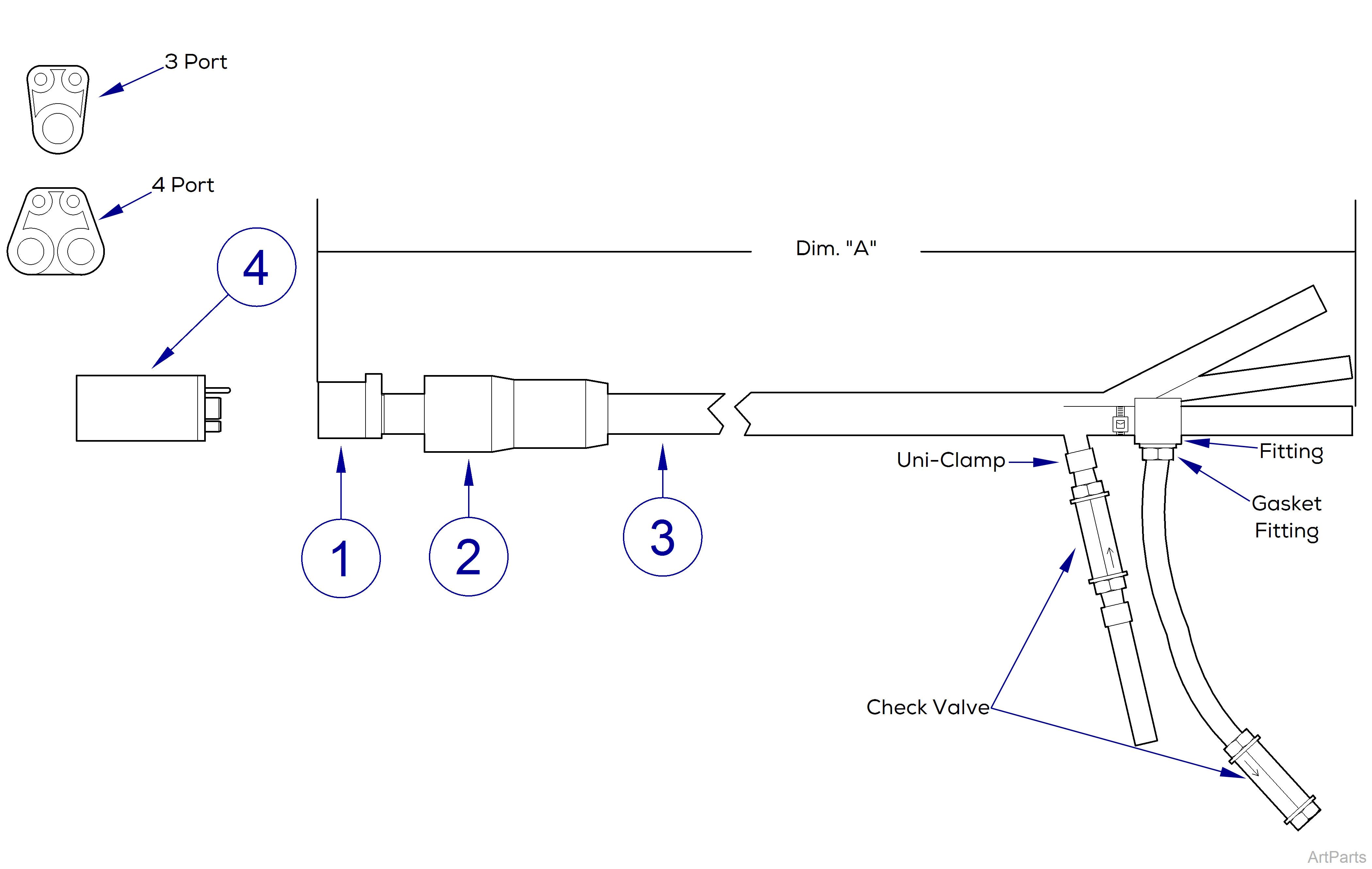 Asepsis 21® Delivery Handpiece Tubing