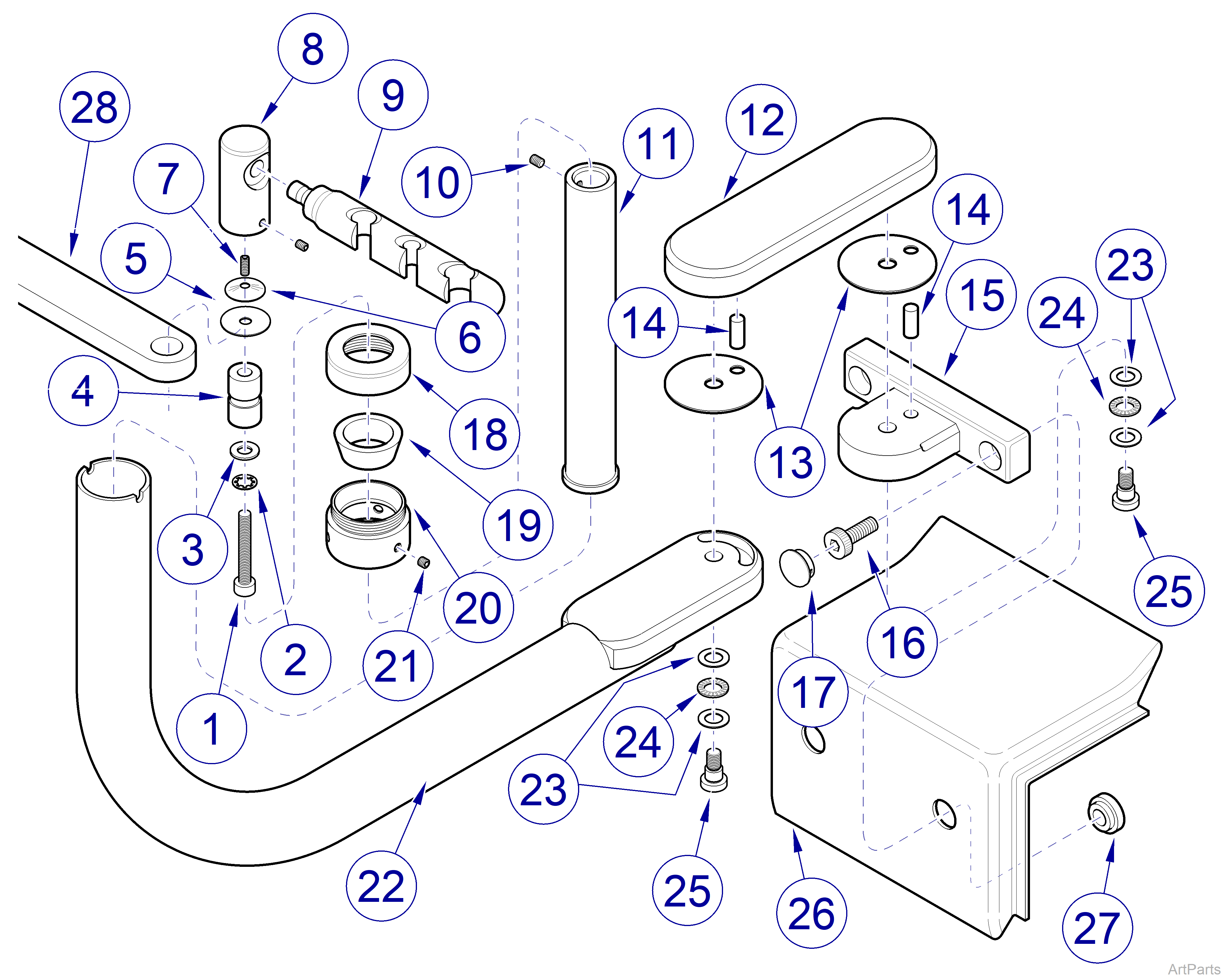 Asepsis 21® Delivery LR Assistant’s Instrument Holder