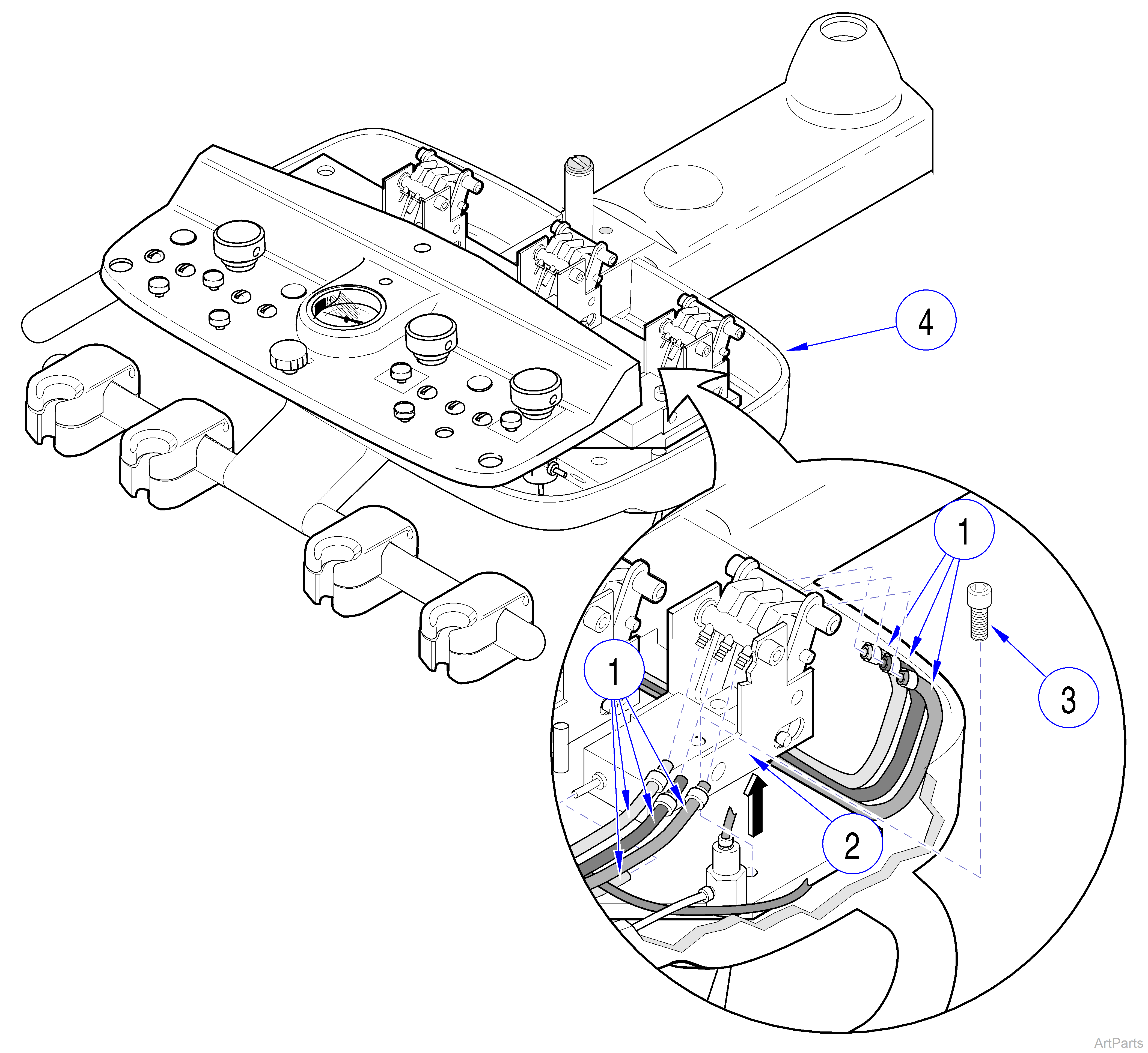 Typical Kink Valve - Asepsis 21 Delivery Unit shown