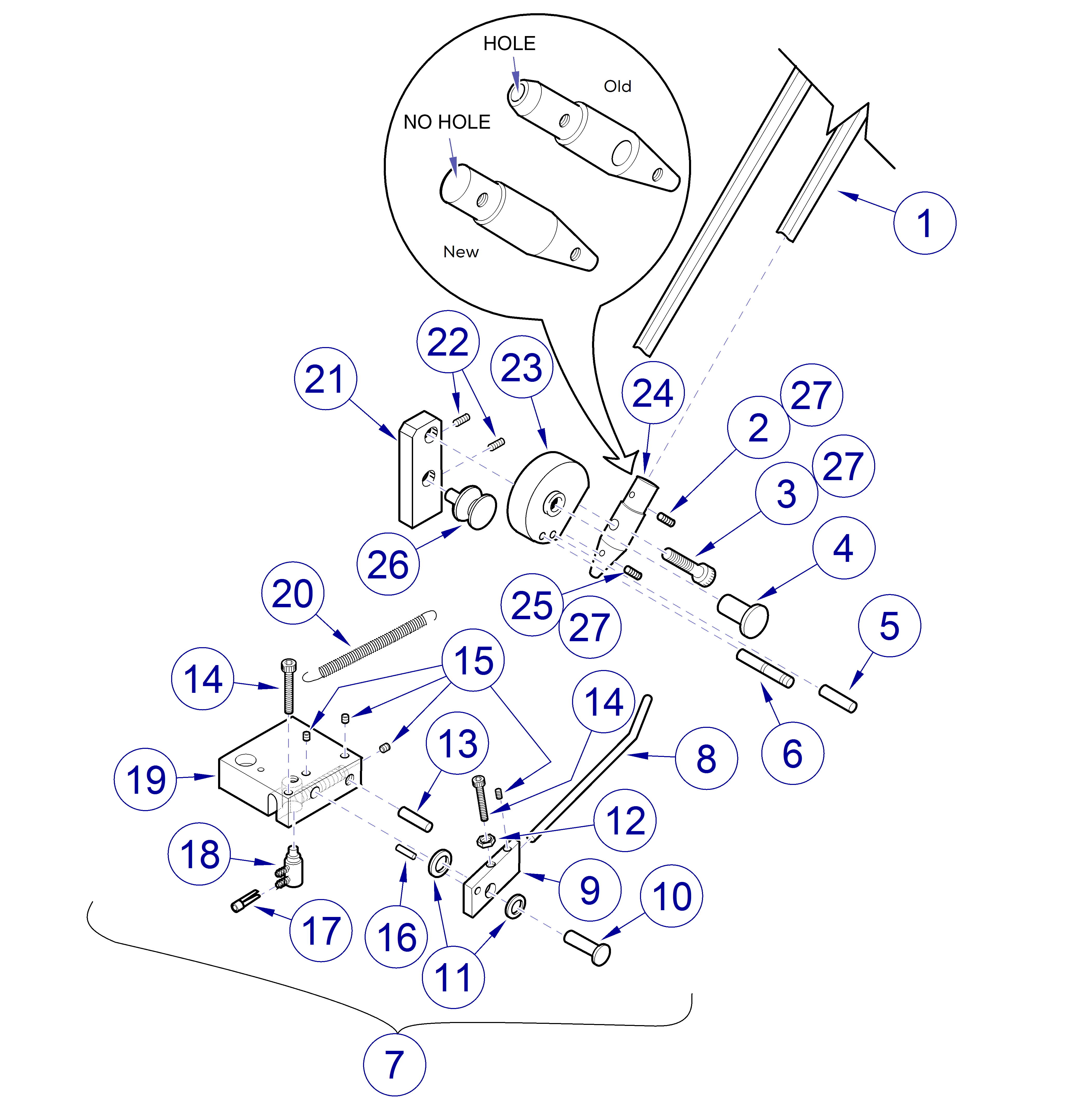 International Whip Delivery Unit - Whip Assembly