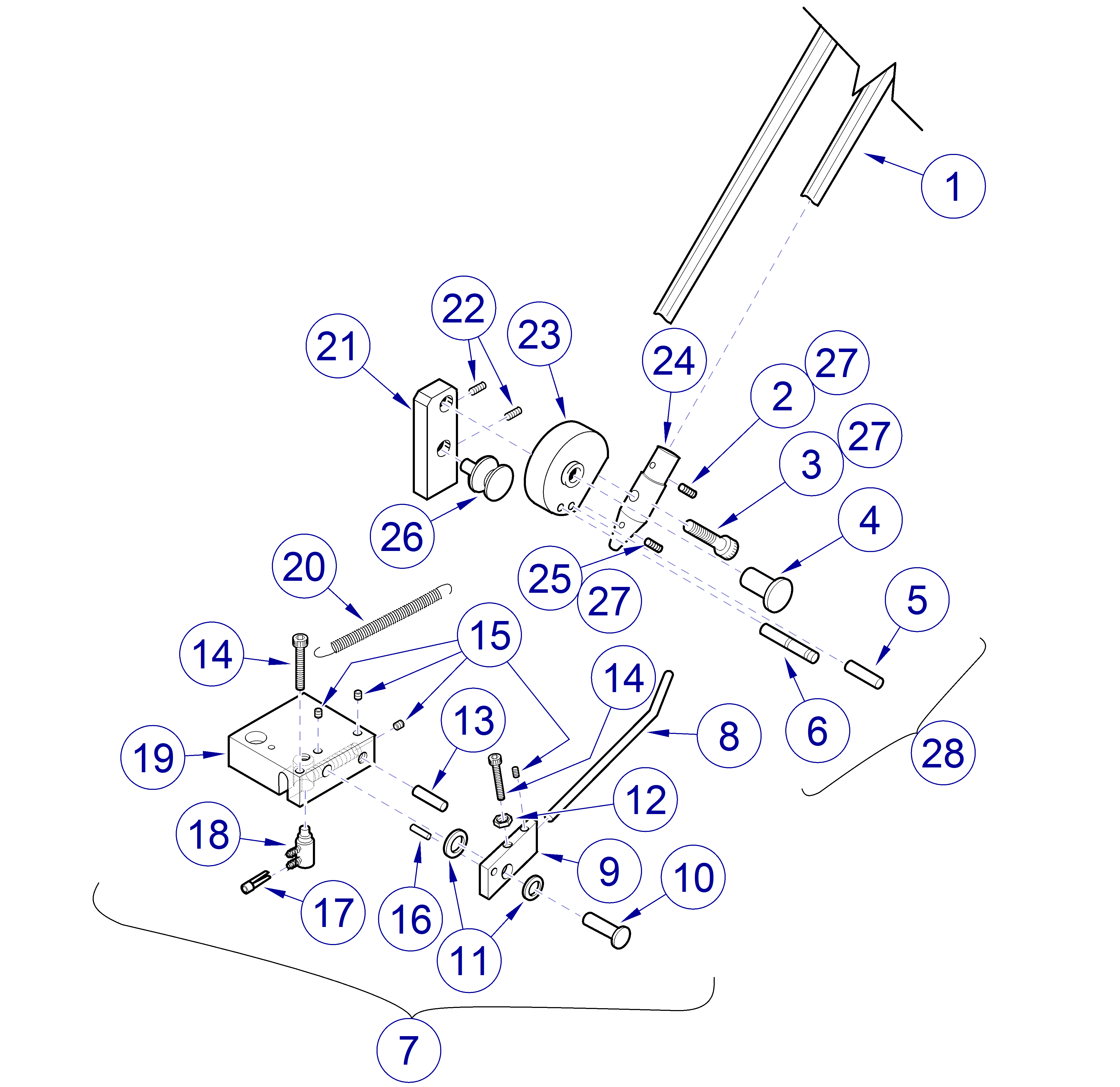 International Whip Delivery Unit - Whip Assembly