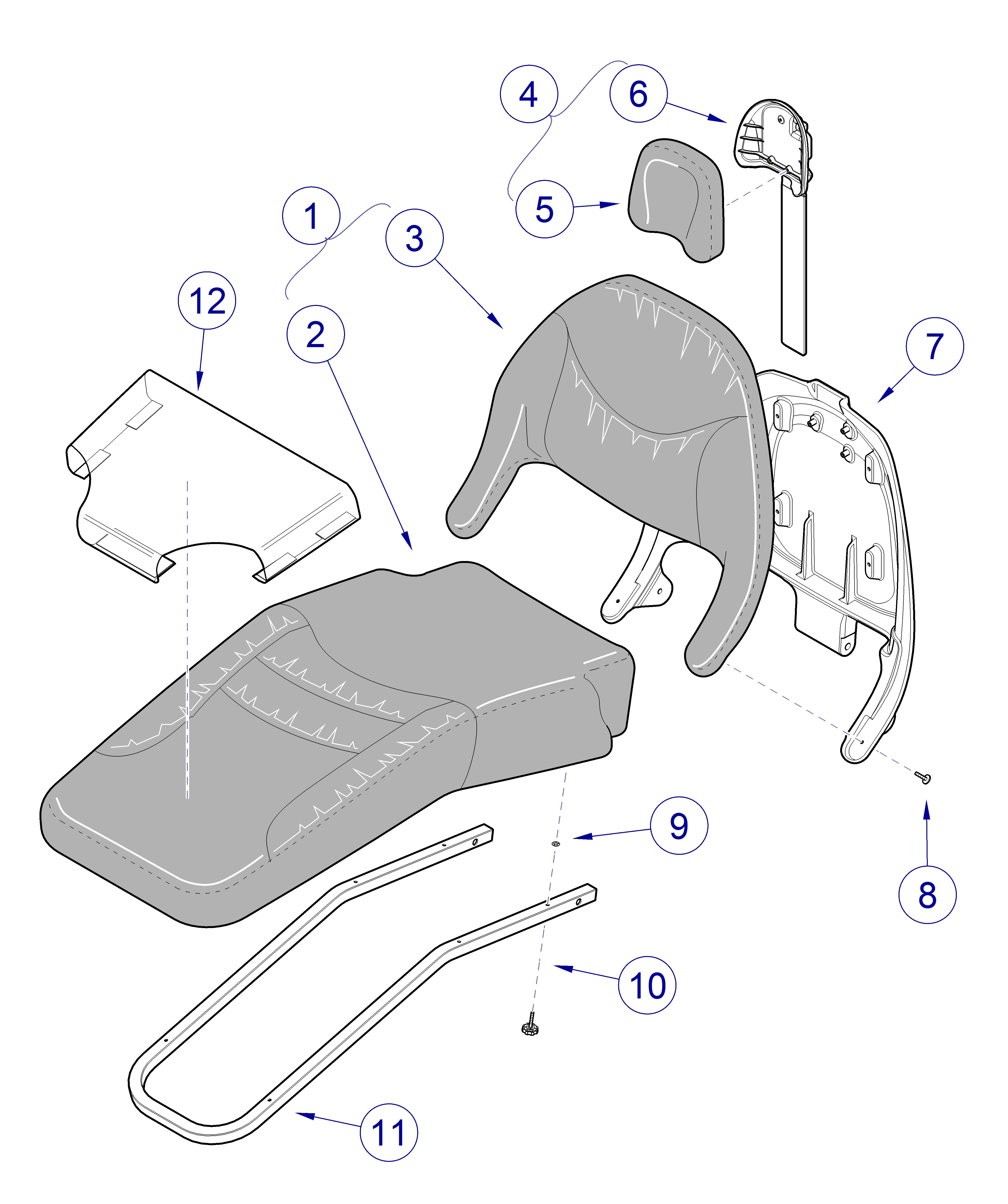 Midmark® Ultra-Series Dental Chair UltraComfort Ultraleather Upholstery