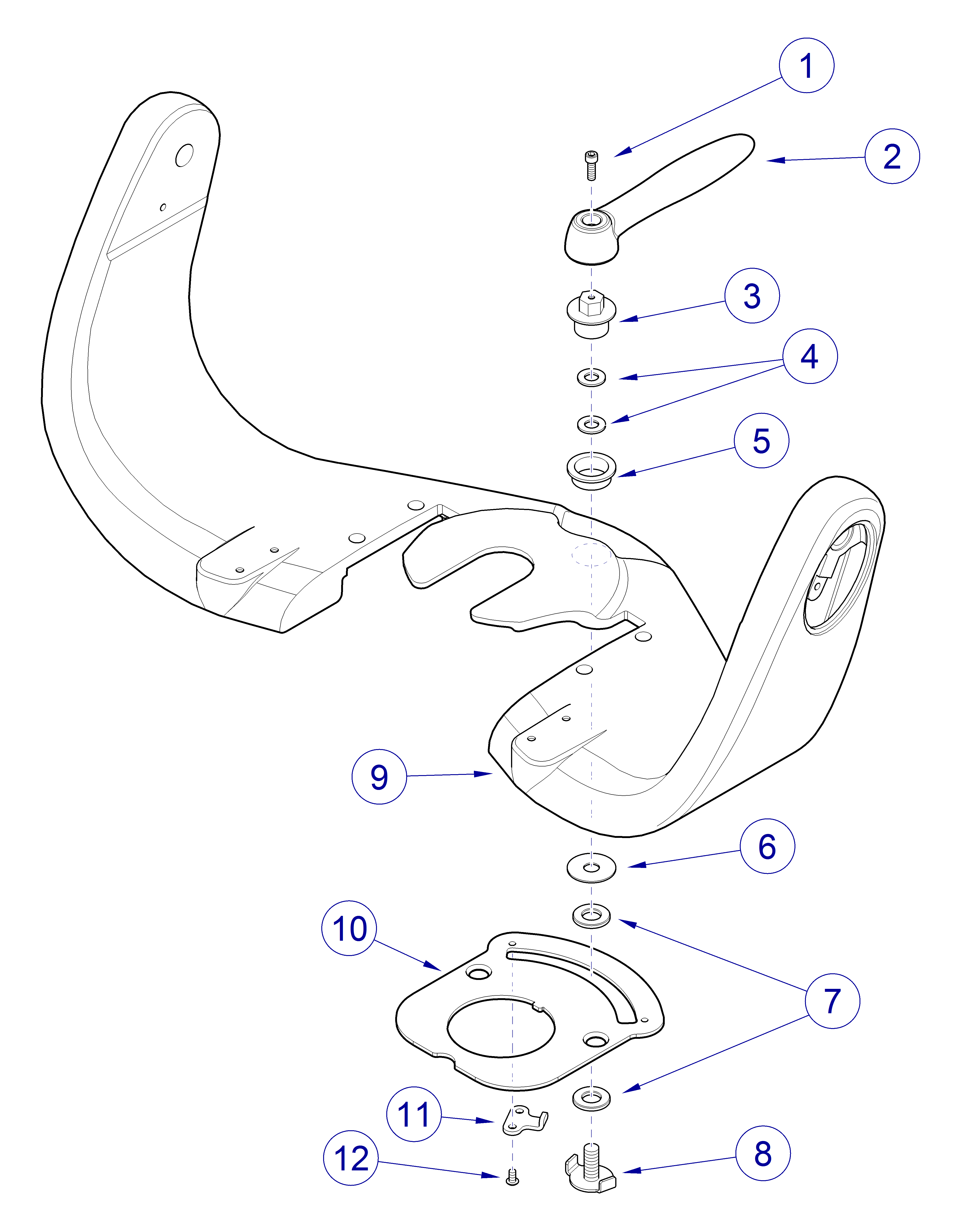 Midmark® Ultra-Series Dental Chair Brake Components