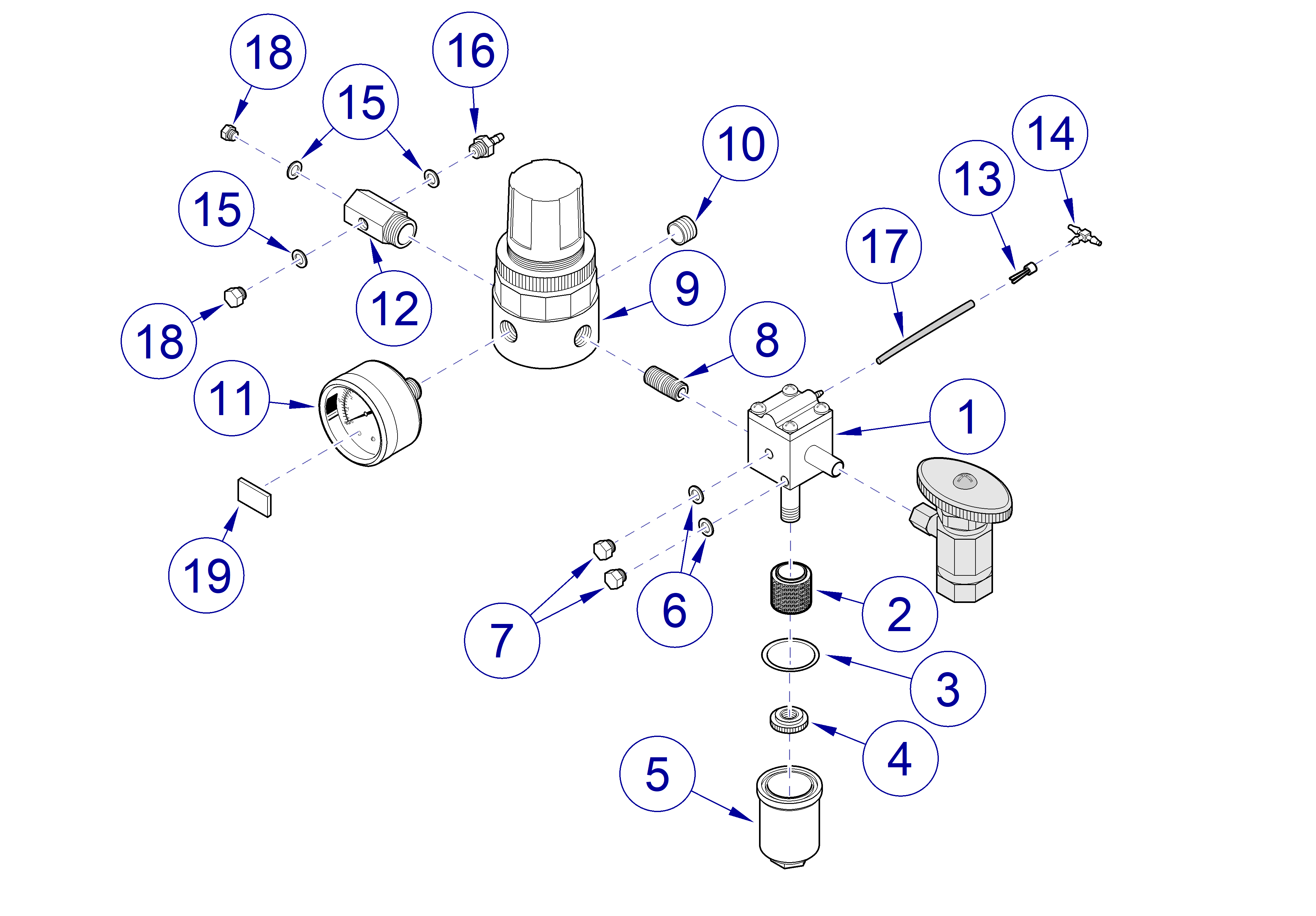 Asepsis 21 Delivery Unit Water Valve Assembly 