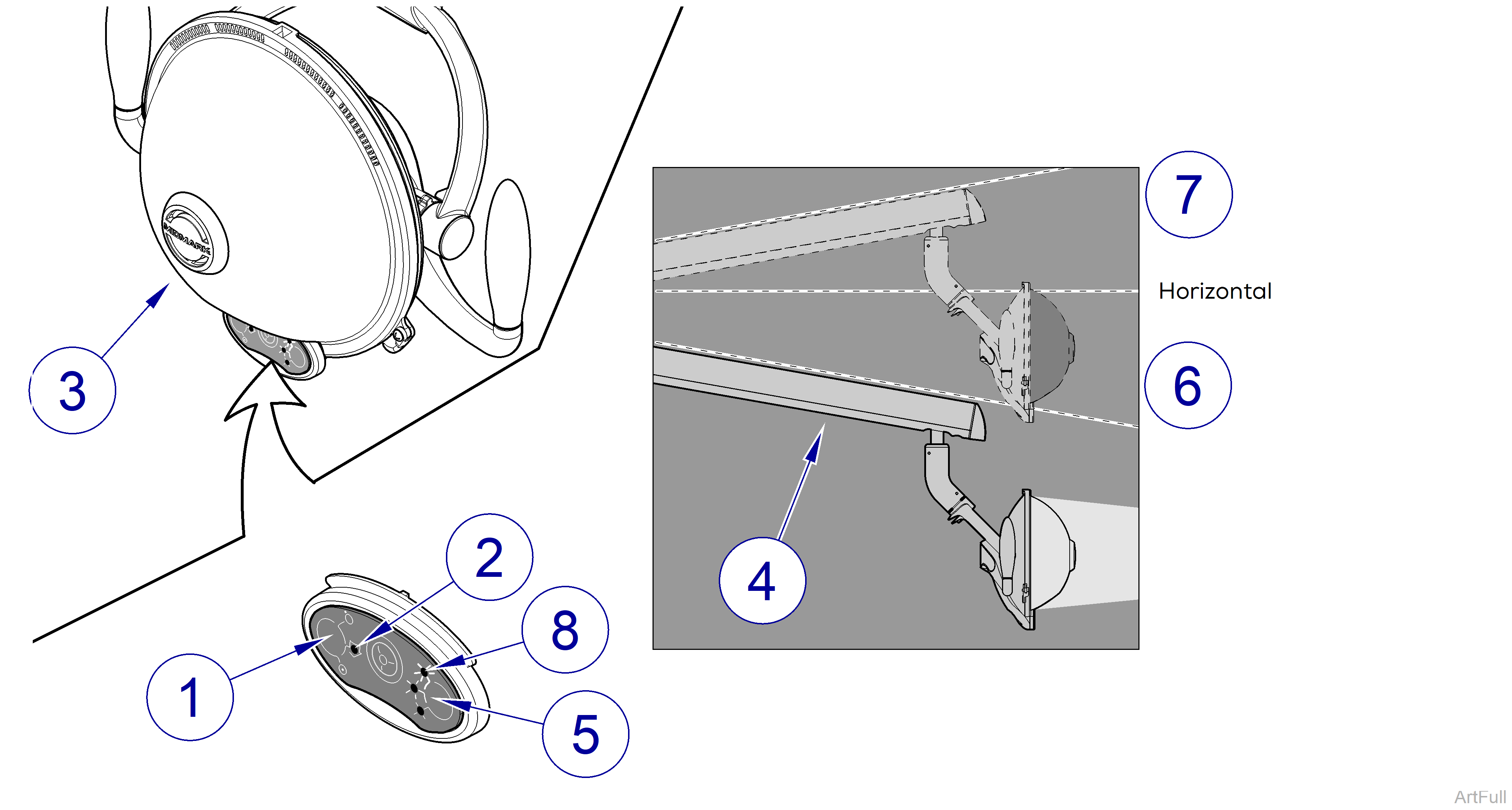 Midmark® Dental Lights Operational Test and Repair