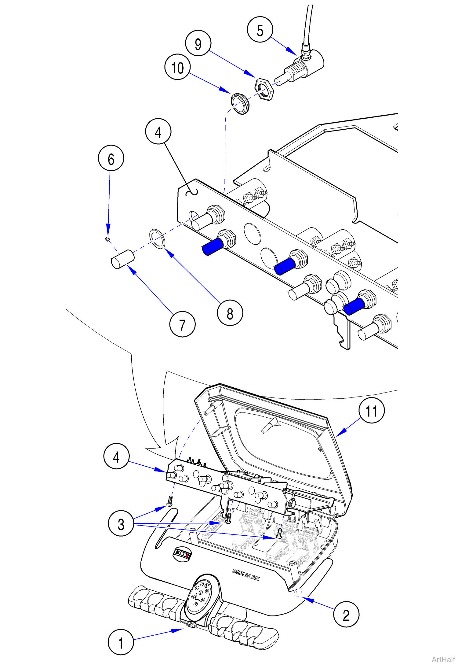 Procenter Systems Delivery Unit Typical Adjustment Valve Removal / Installation