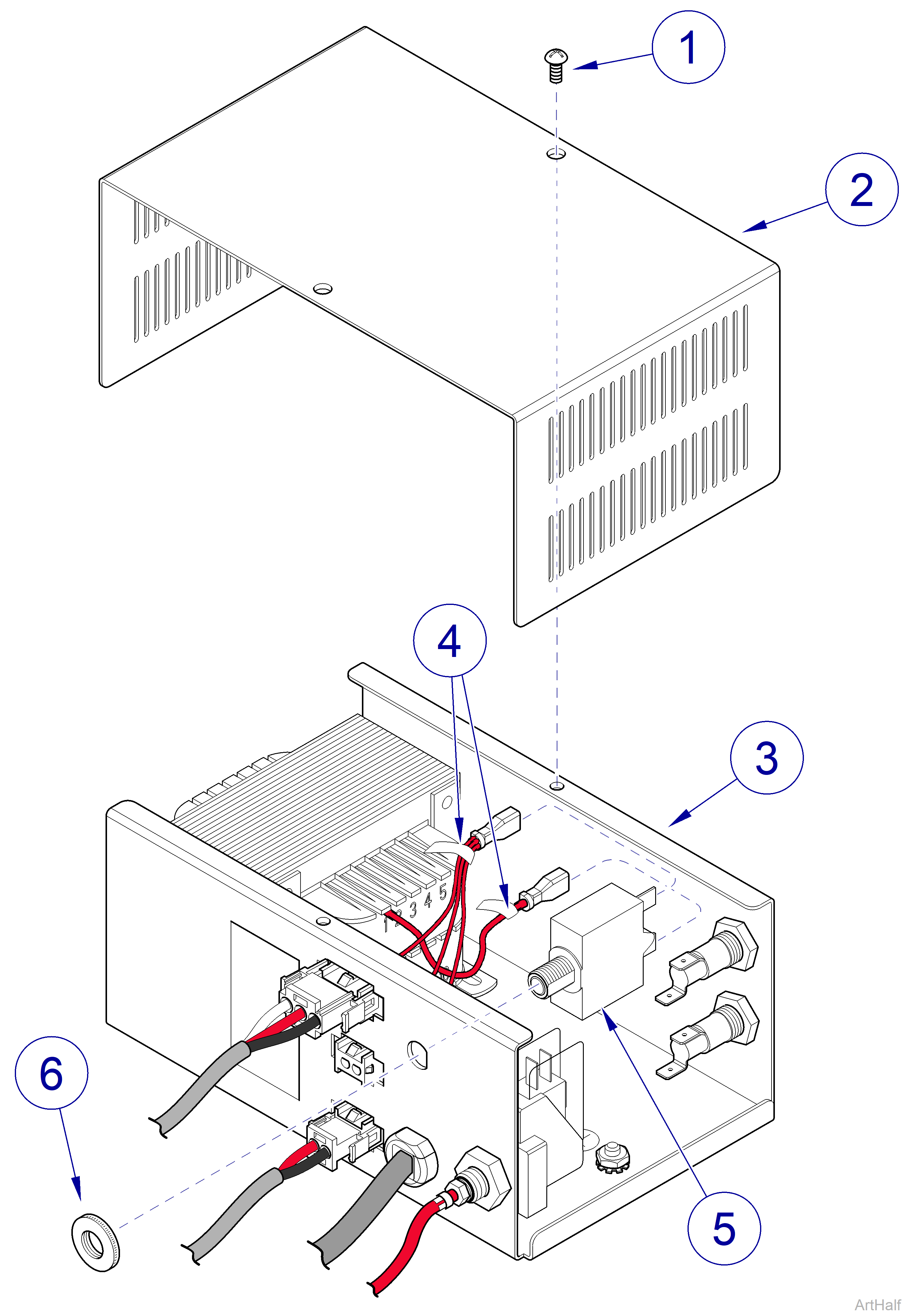 Midmark® Dental Lights Circuit Breaker Access Procedures