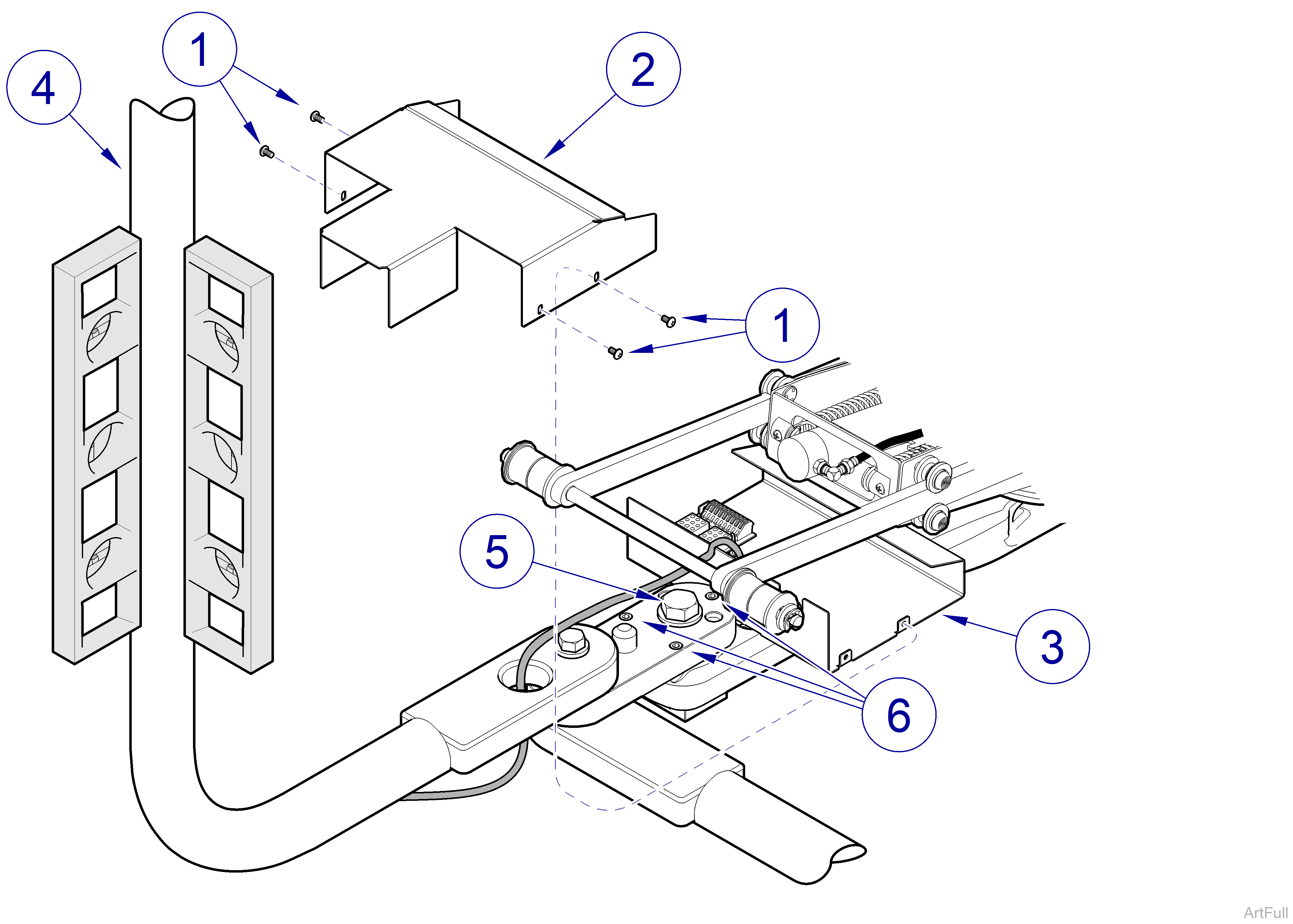 Midmark® Dental Lights LR Light Arm Leveling Adjustments