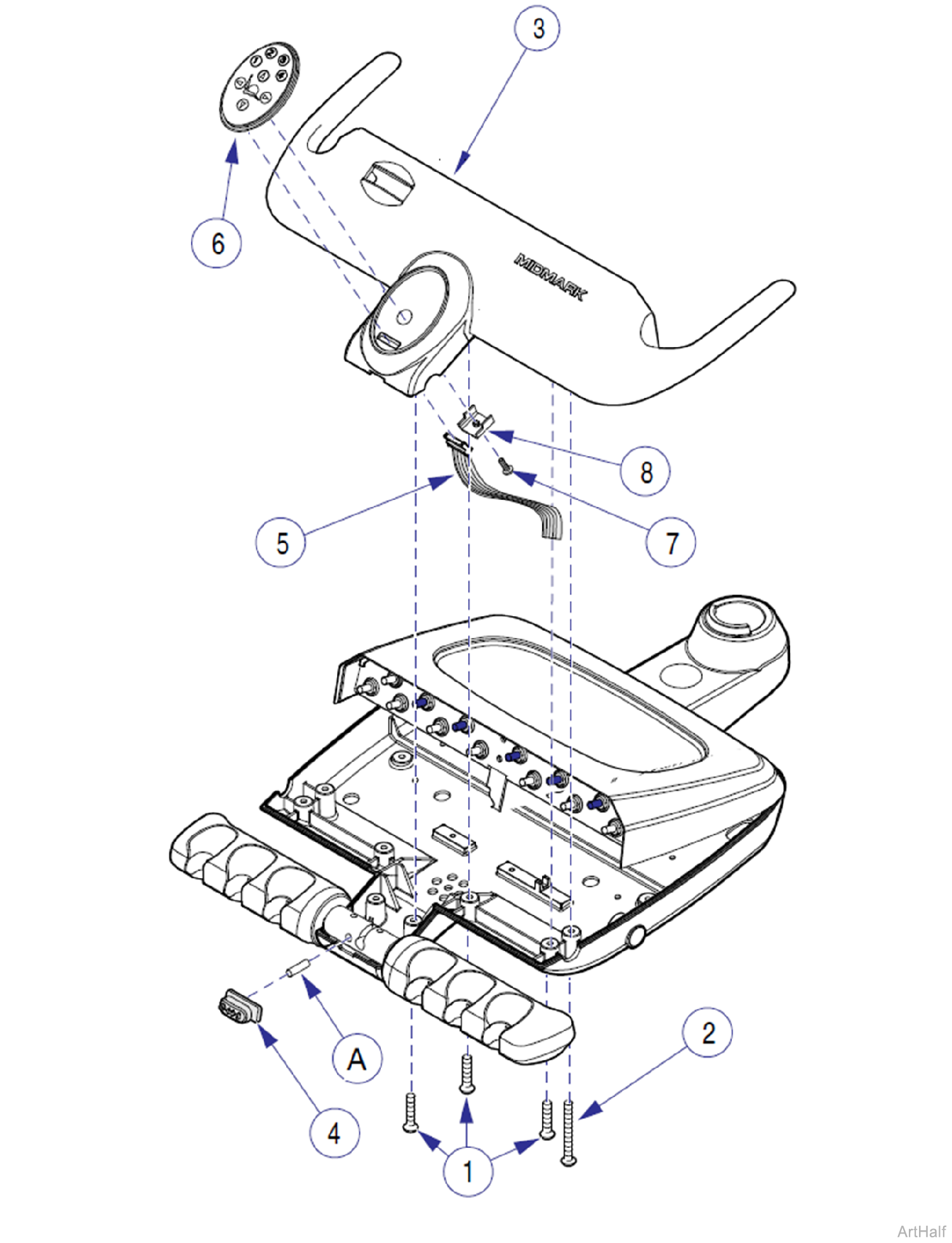 Procenter Systems Chair Control Touch Pad Removal / Installation