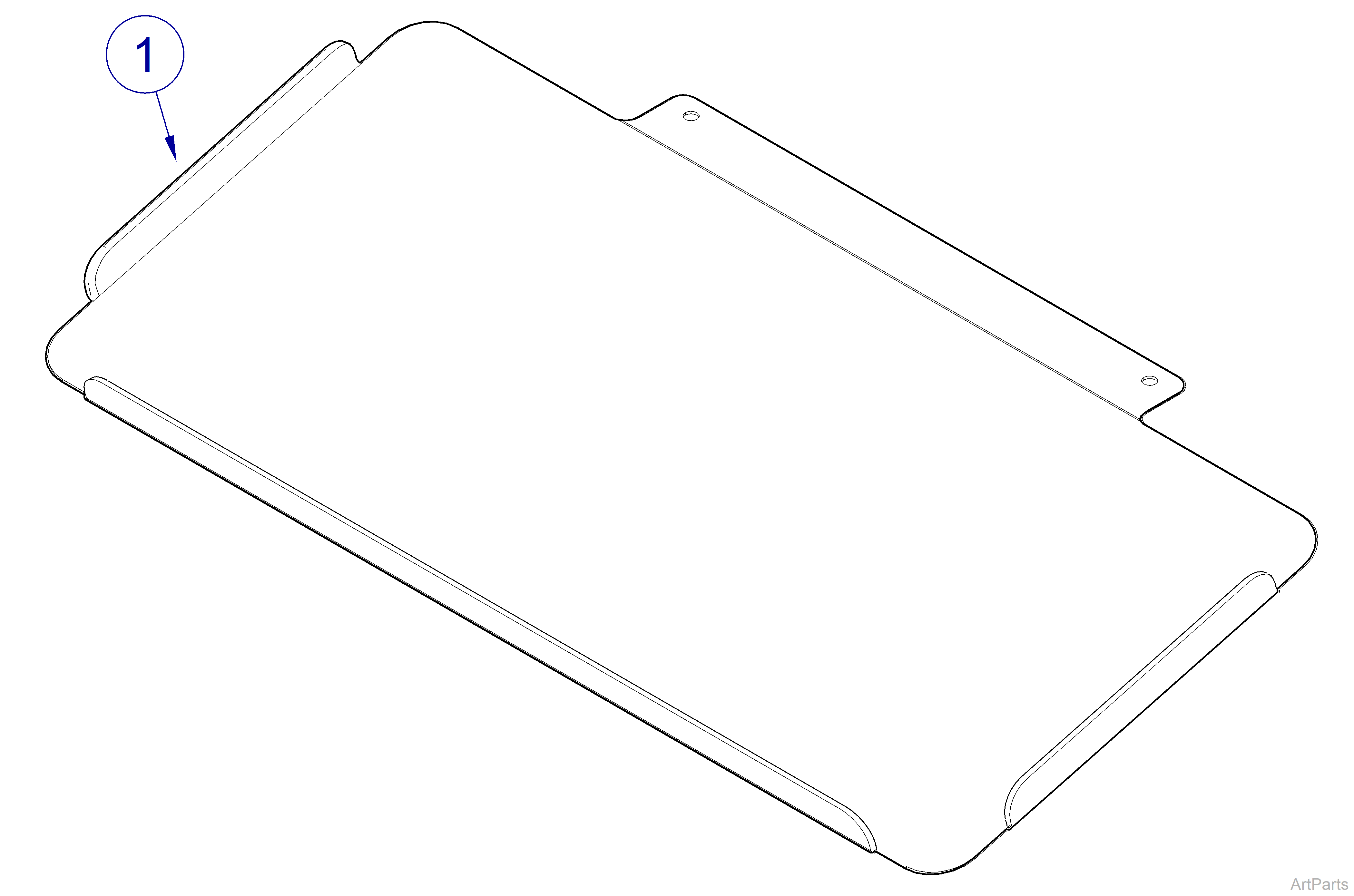 153654-001 Keyboard Tray Assembly