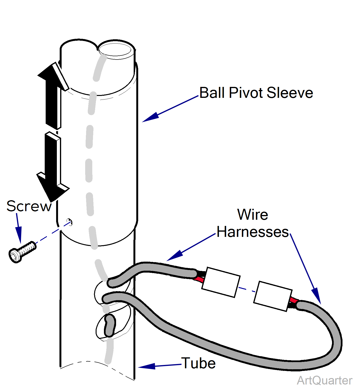 255 Light Vertical / Down Tube Voltage Measurement