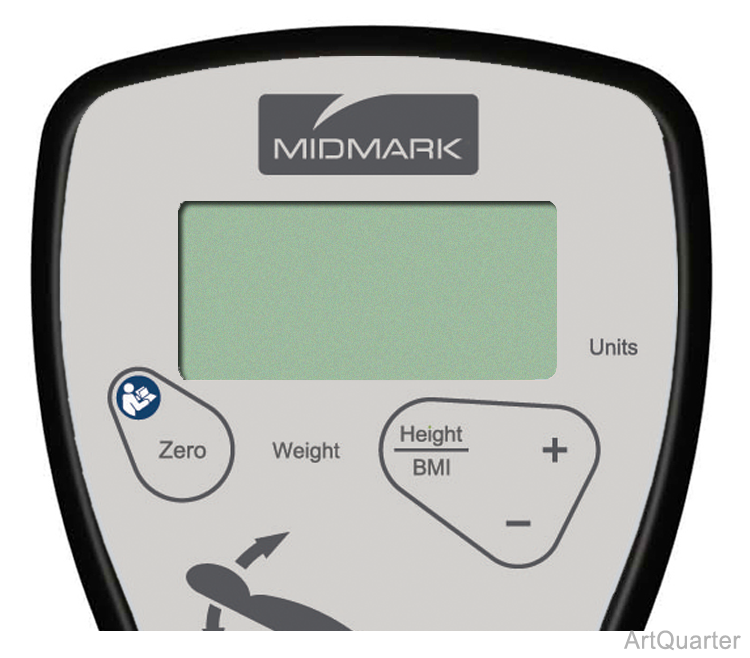 626 Chair Scale Calibration - Blank Dispaly