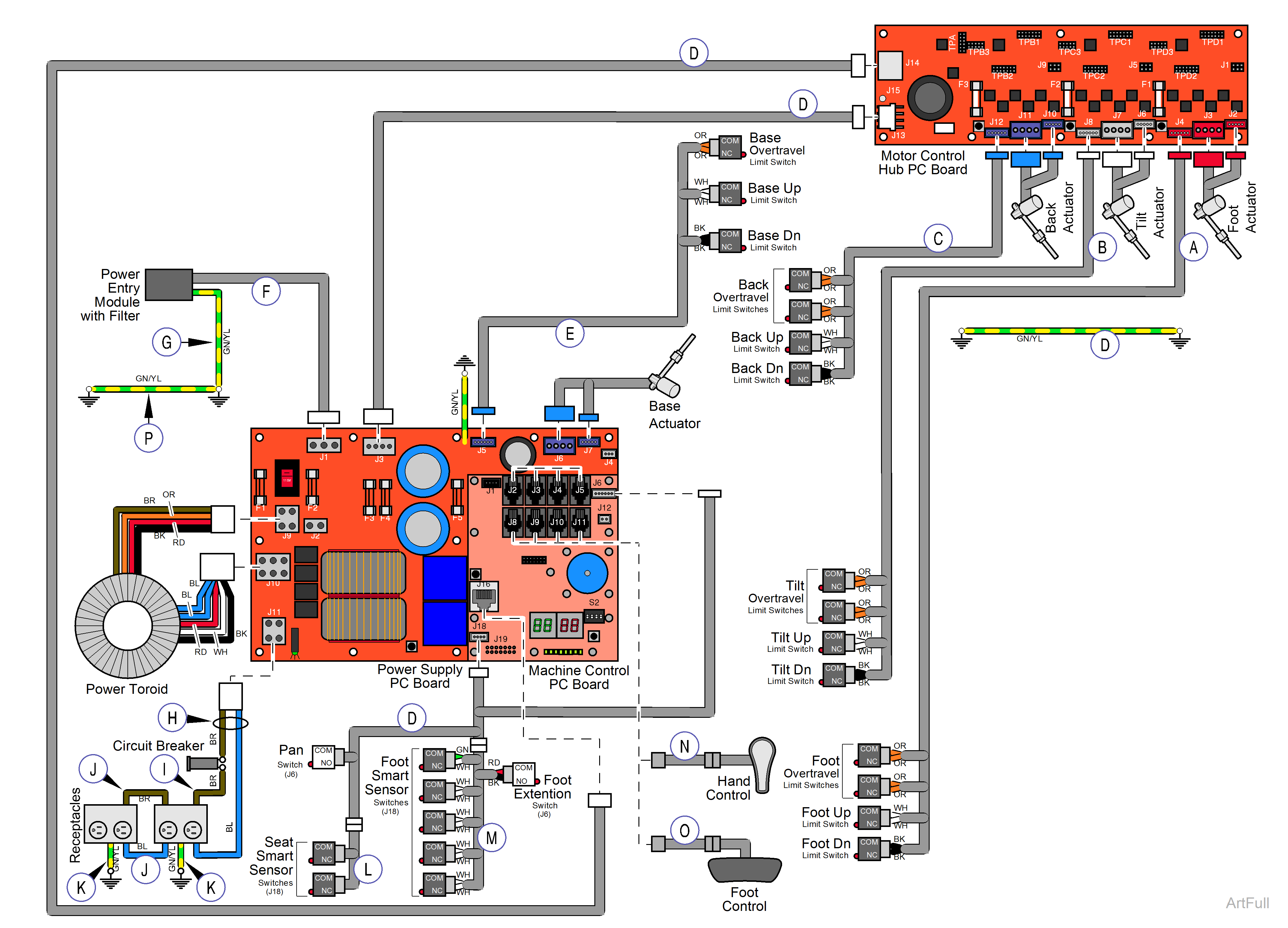 Wiring Diagram: 630 (-010 /-020)