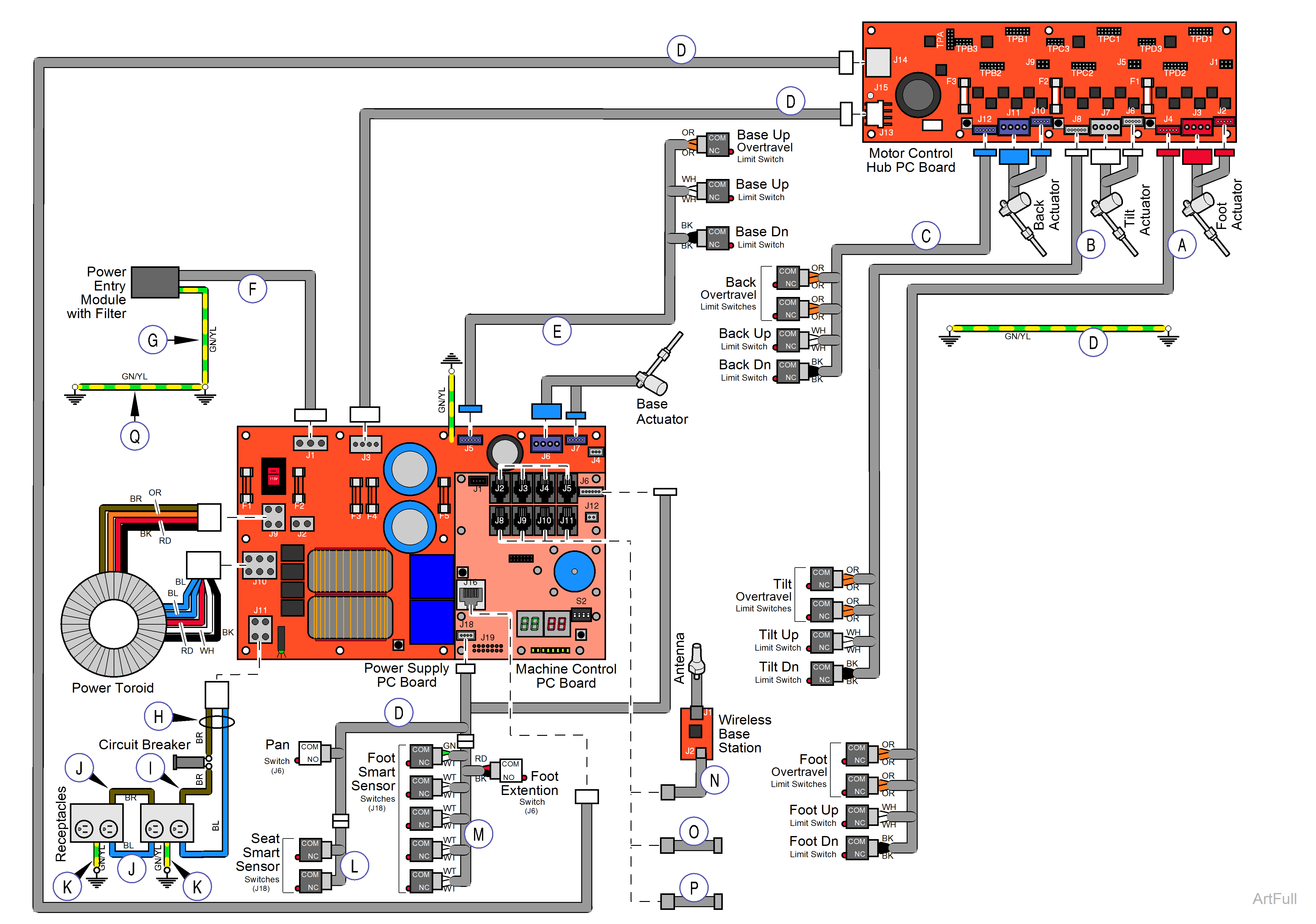 Wiring Diagram: 630 (-011 /-021)