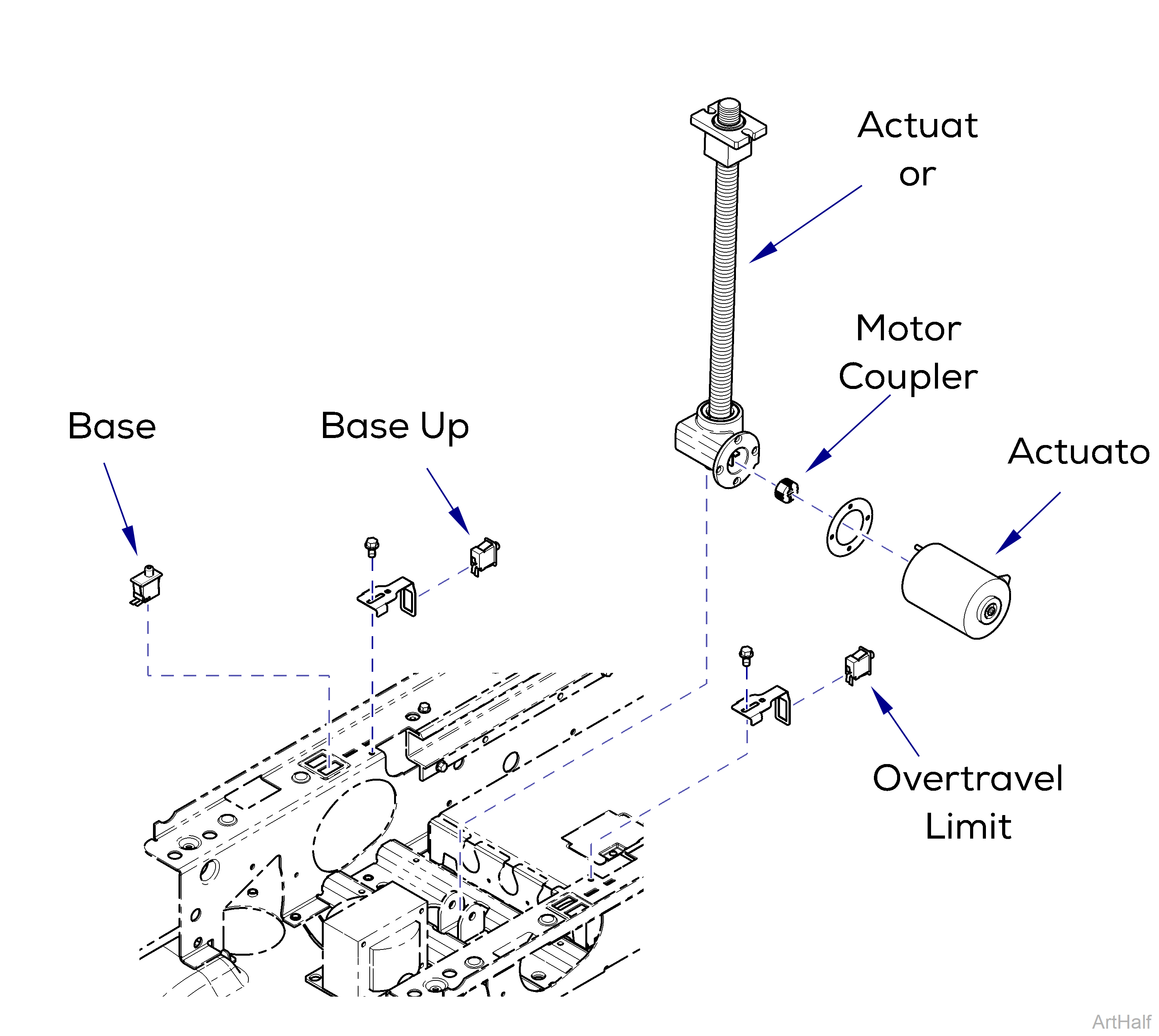 224 Exam Chair Base Function Test and Repair