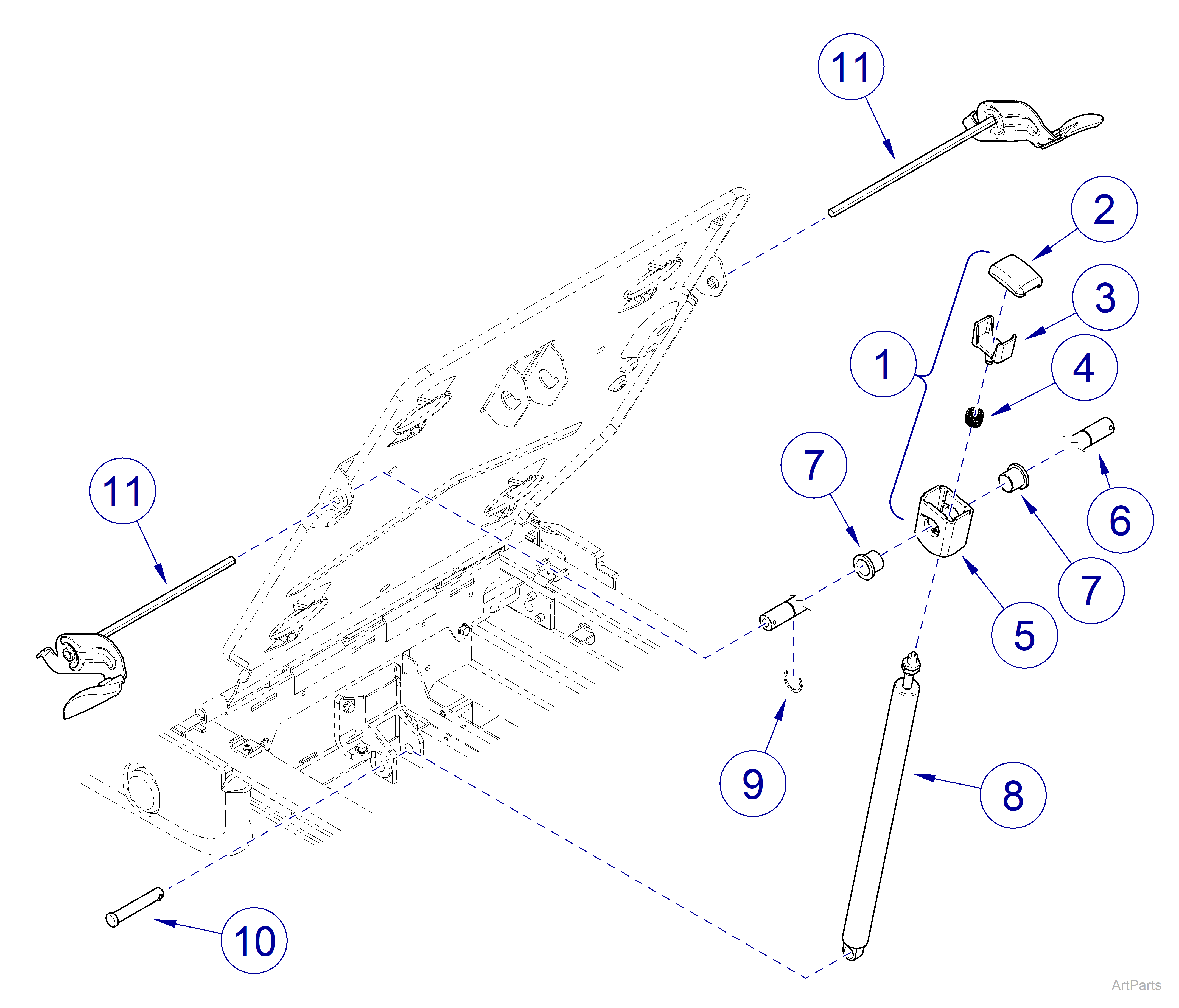 Back Release Assembly