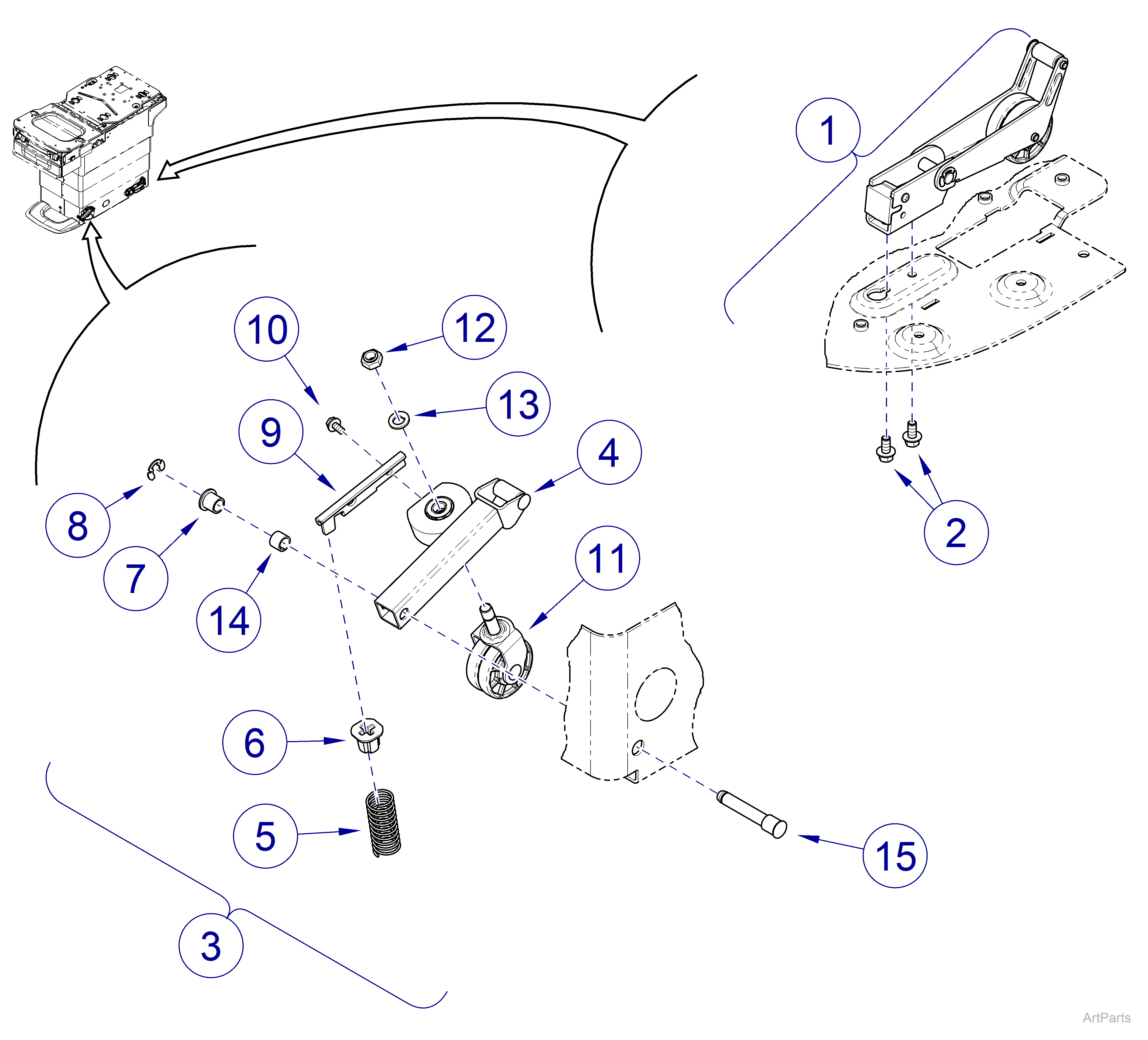 626 Chair Move System