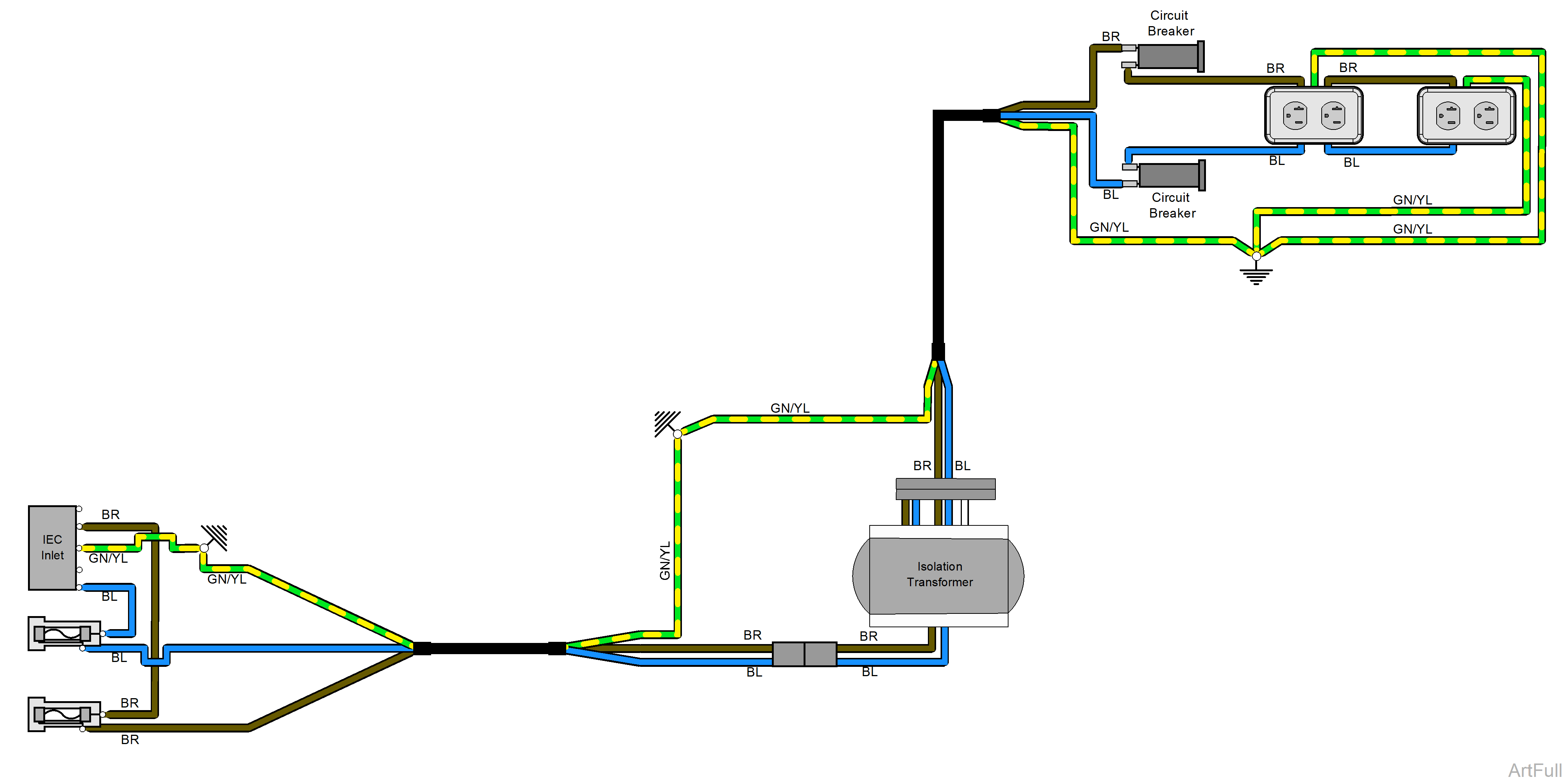 626 Chair Receptacles / Fuses and Connections