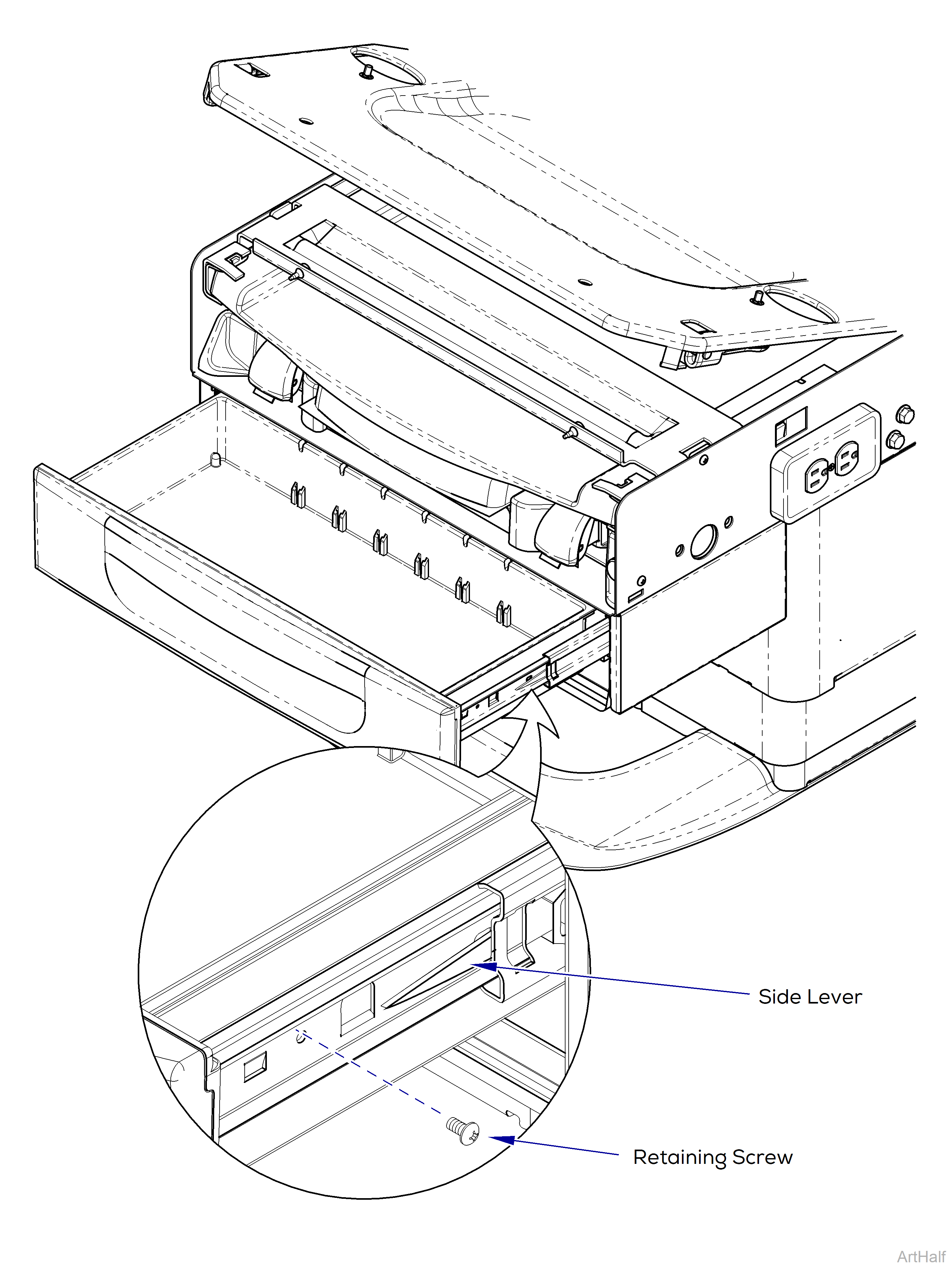 Front Drawer Removal