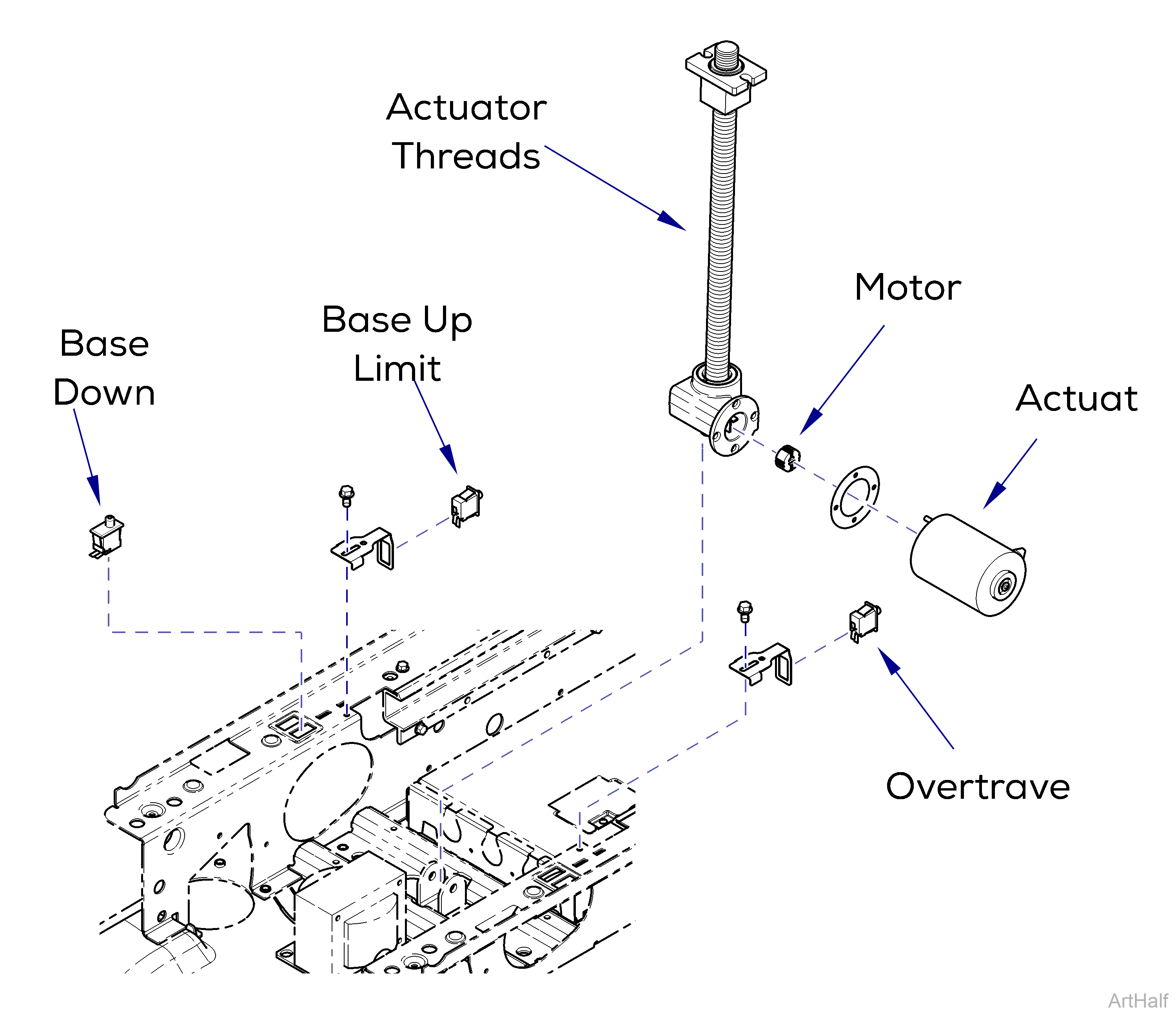 627 Chair Base Function Test and Repair