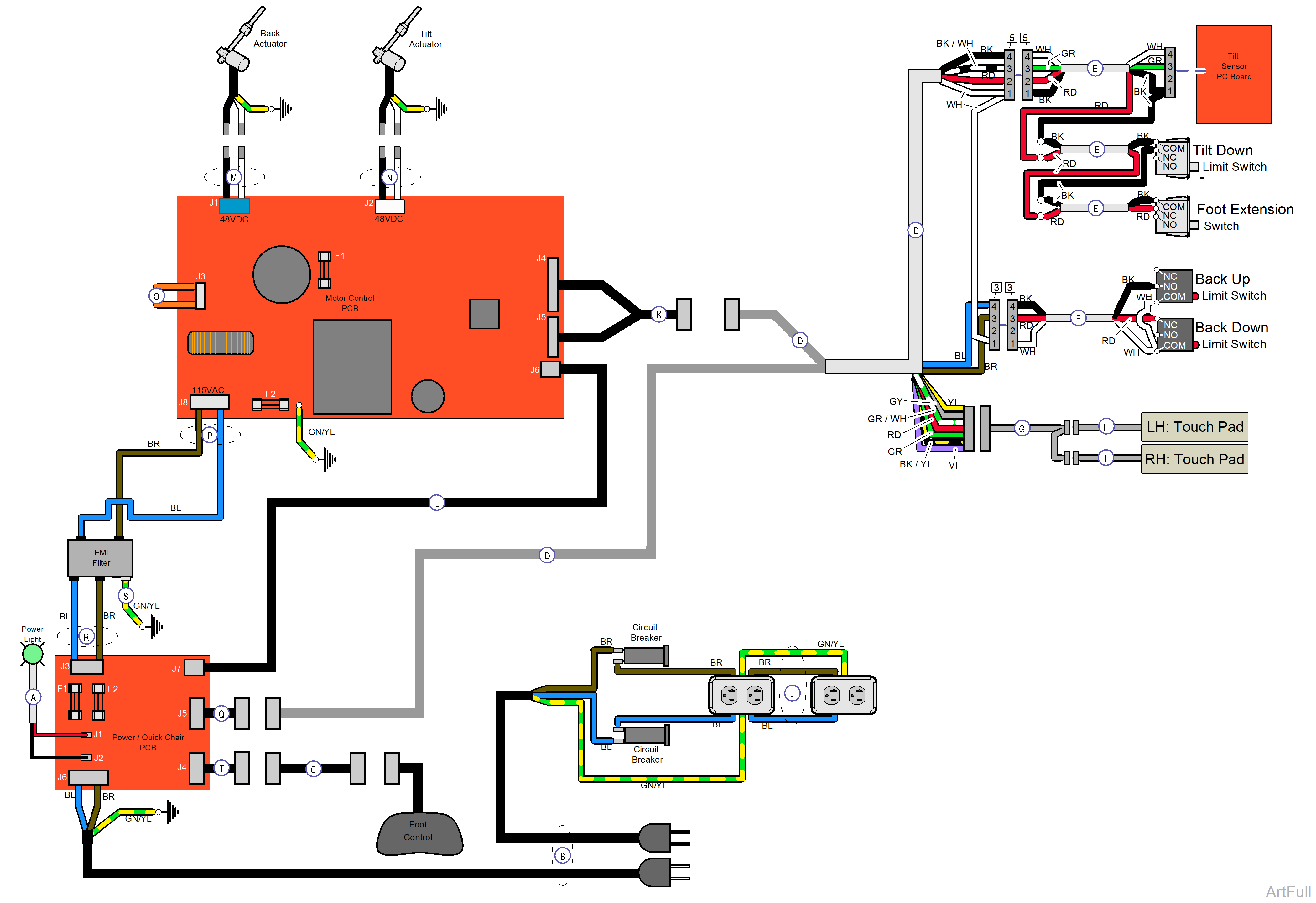 646 Chair Wiring Diagram