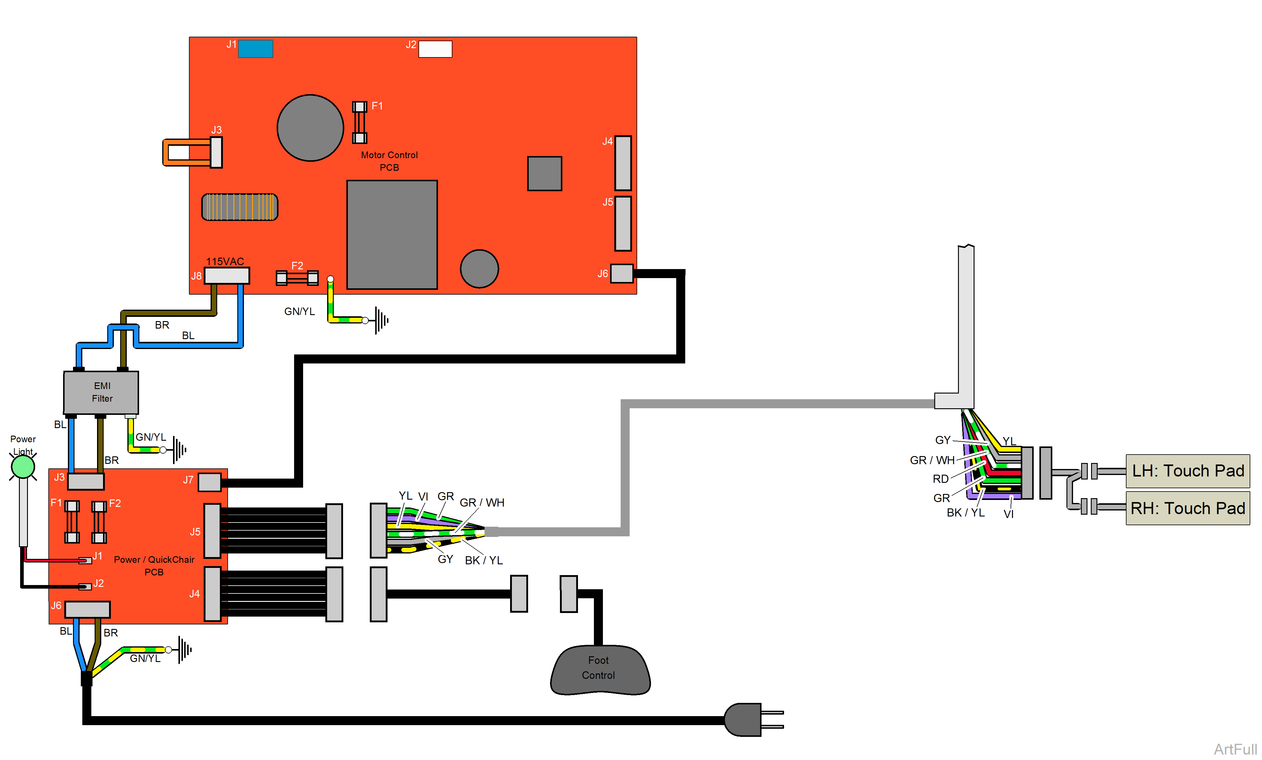 646 Chair Power to the Chair Troubleshooting