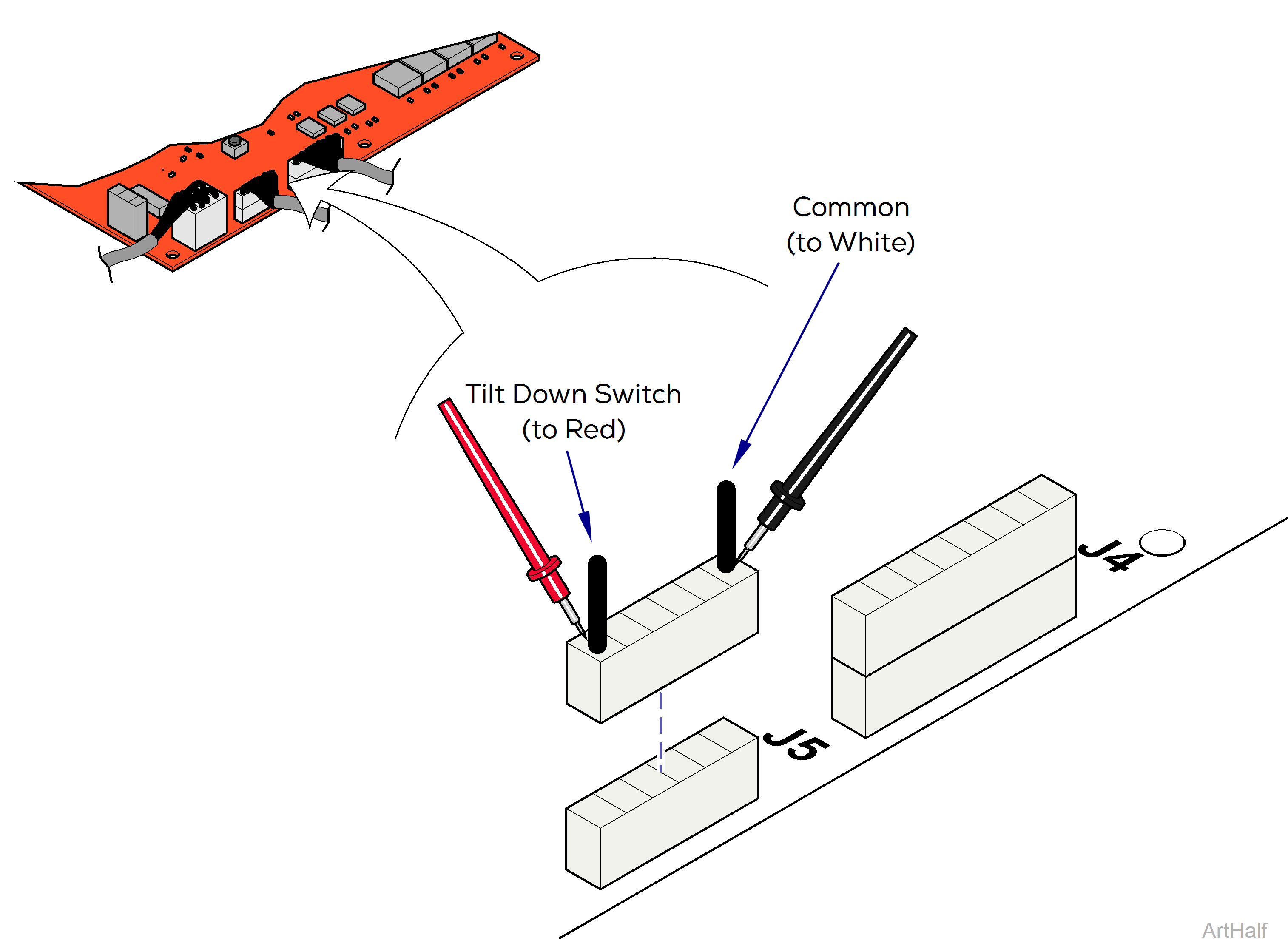 646 Chair Tilt Actuator / Limit Switch / Sensor PC Board Test and Repair