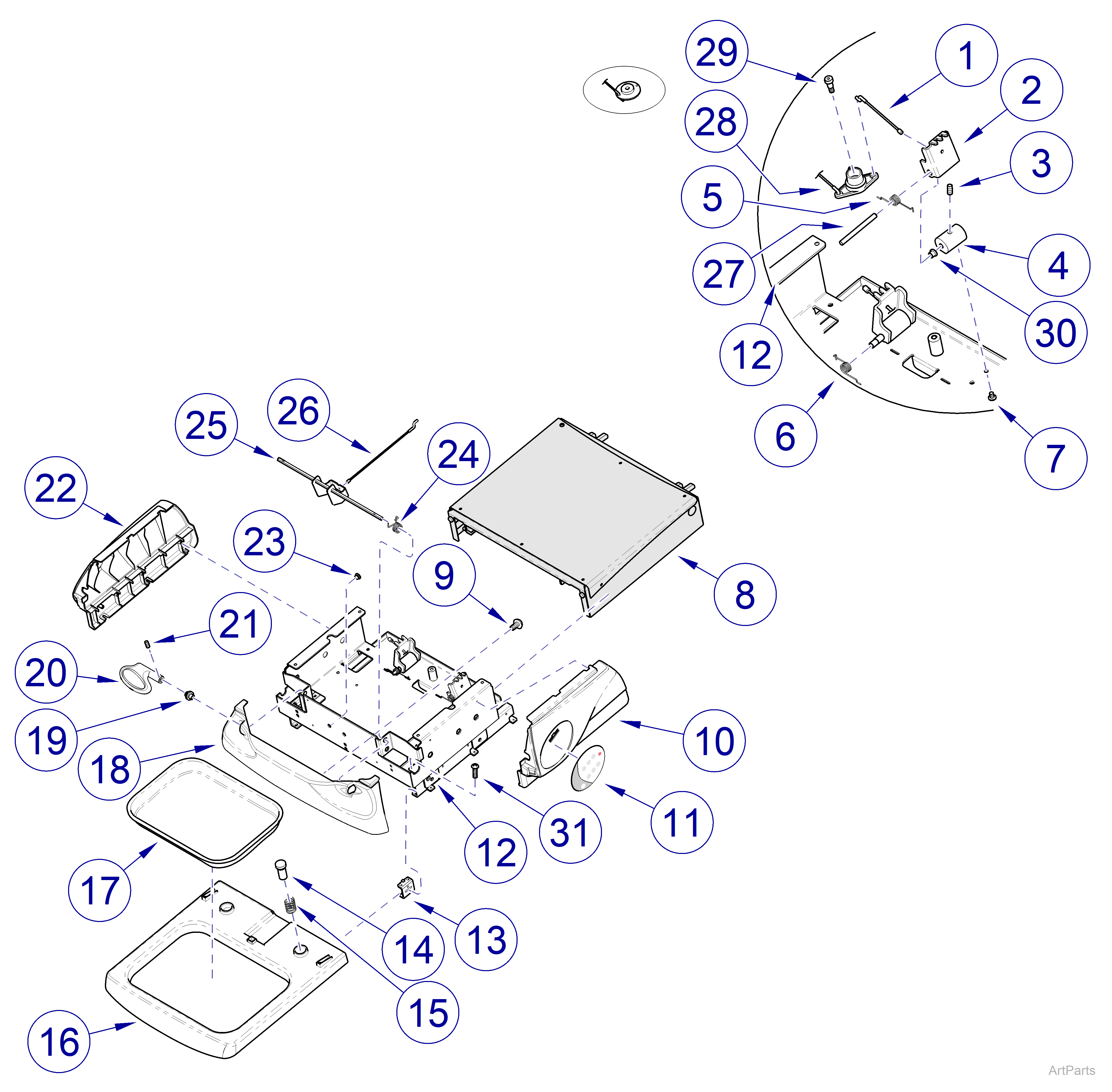 646 Chair Foot Extension