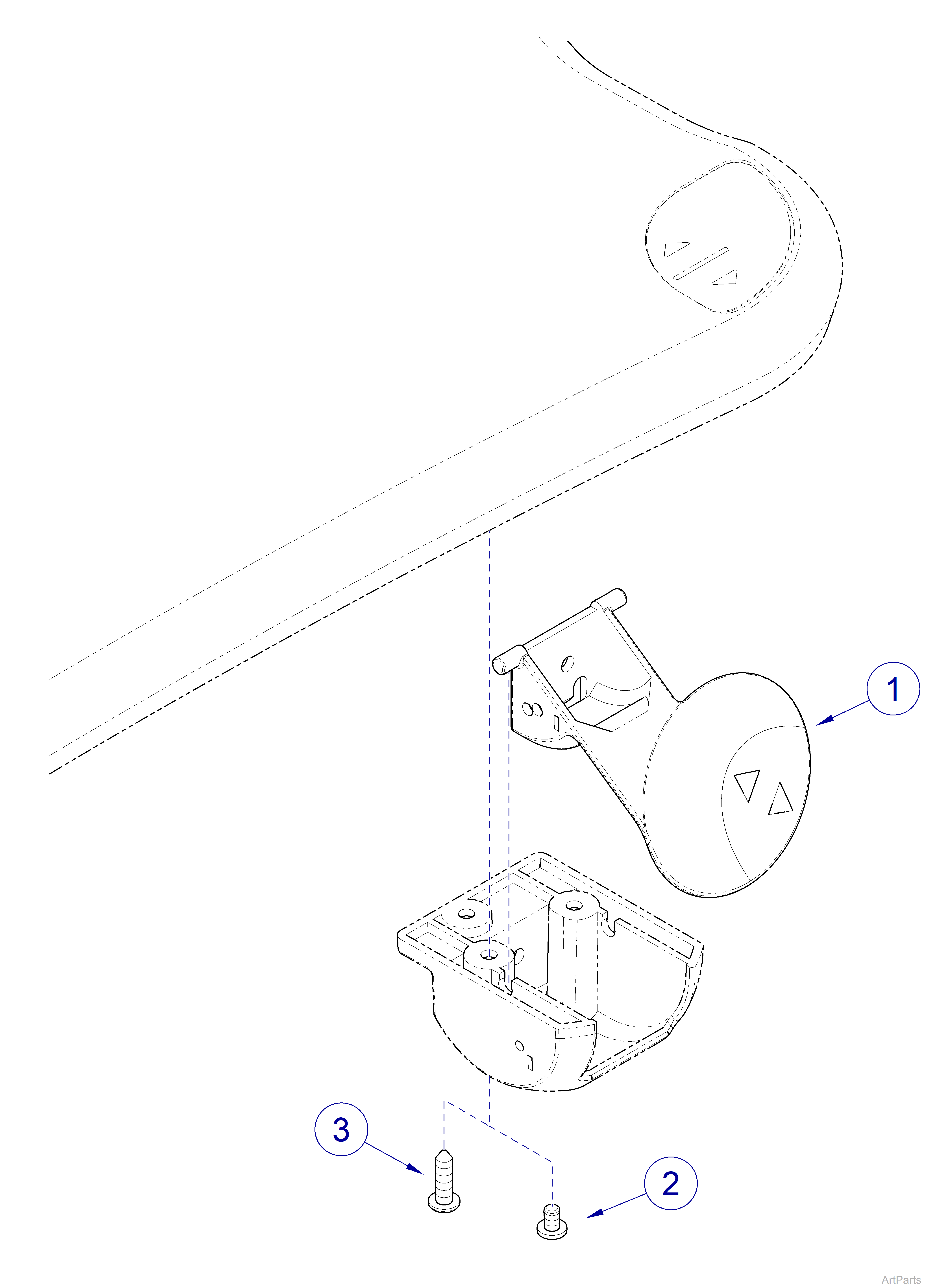 Catalyst Hand Actuator Paddle