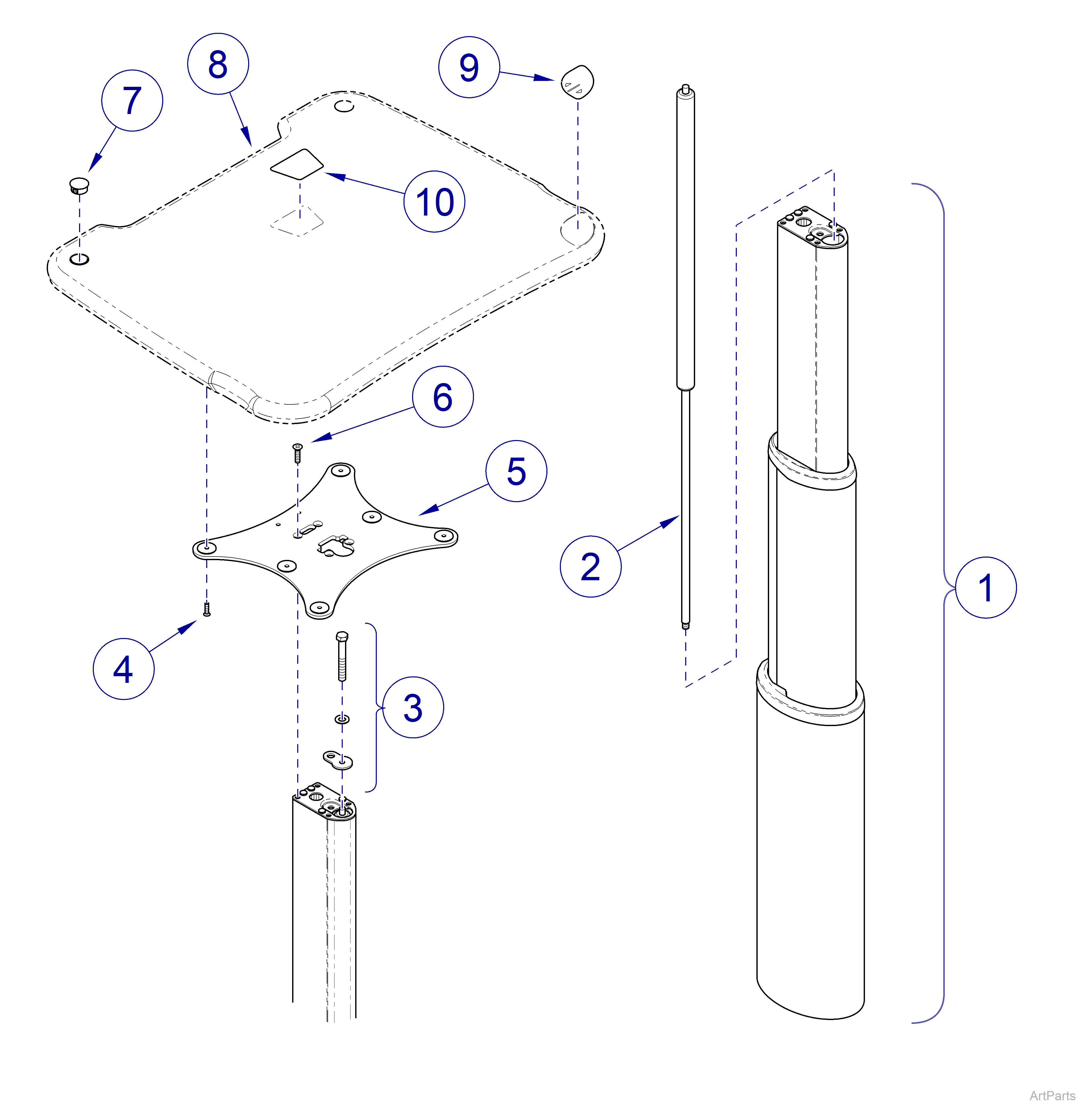 Catalyst Column Components