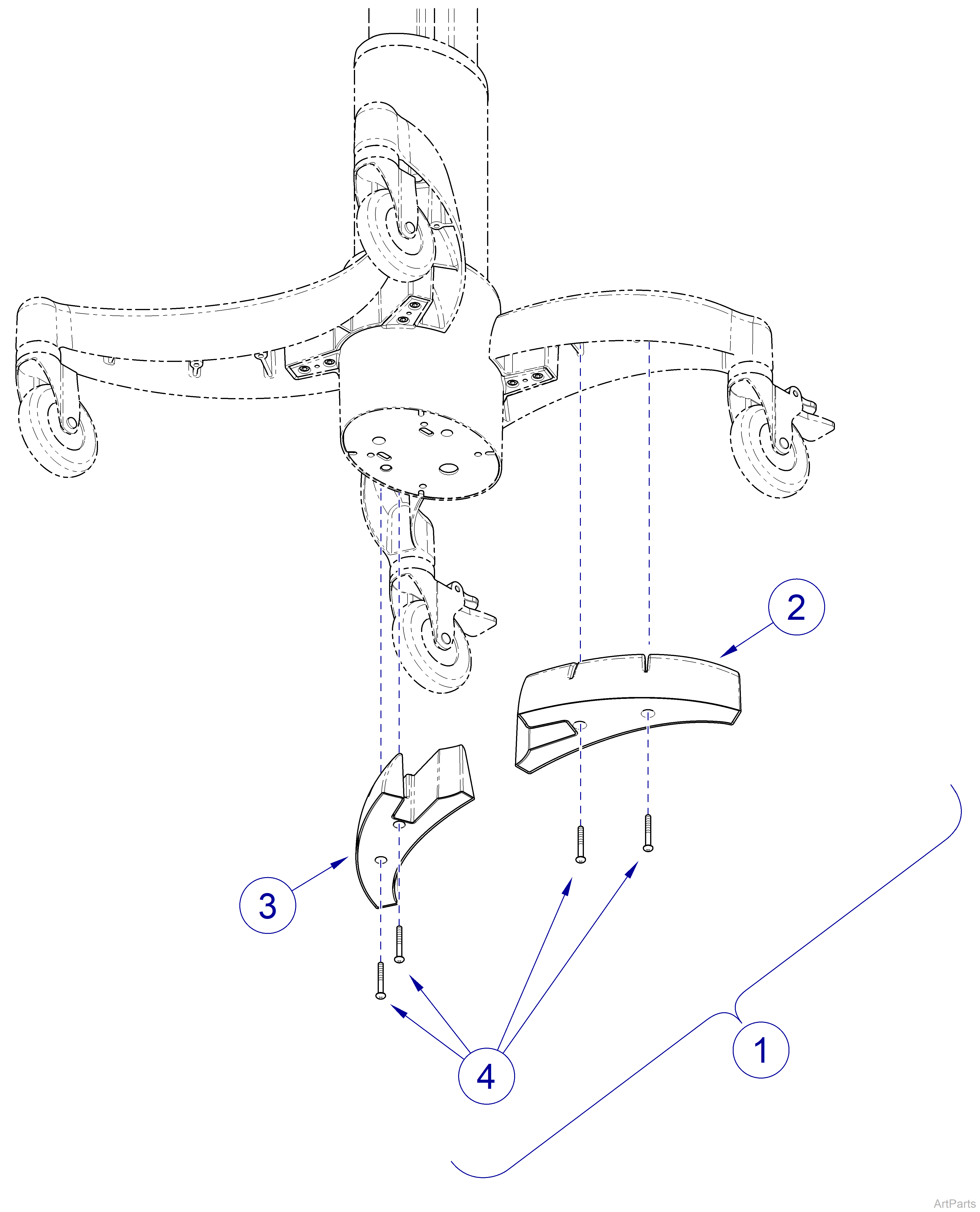 Midmark Workstation Counterweight Accessory