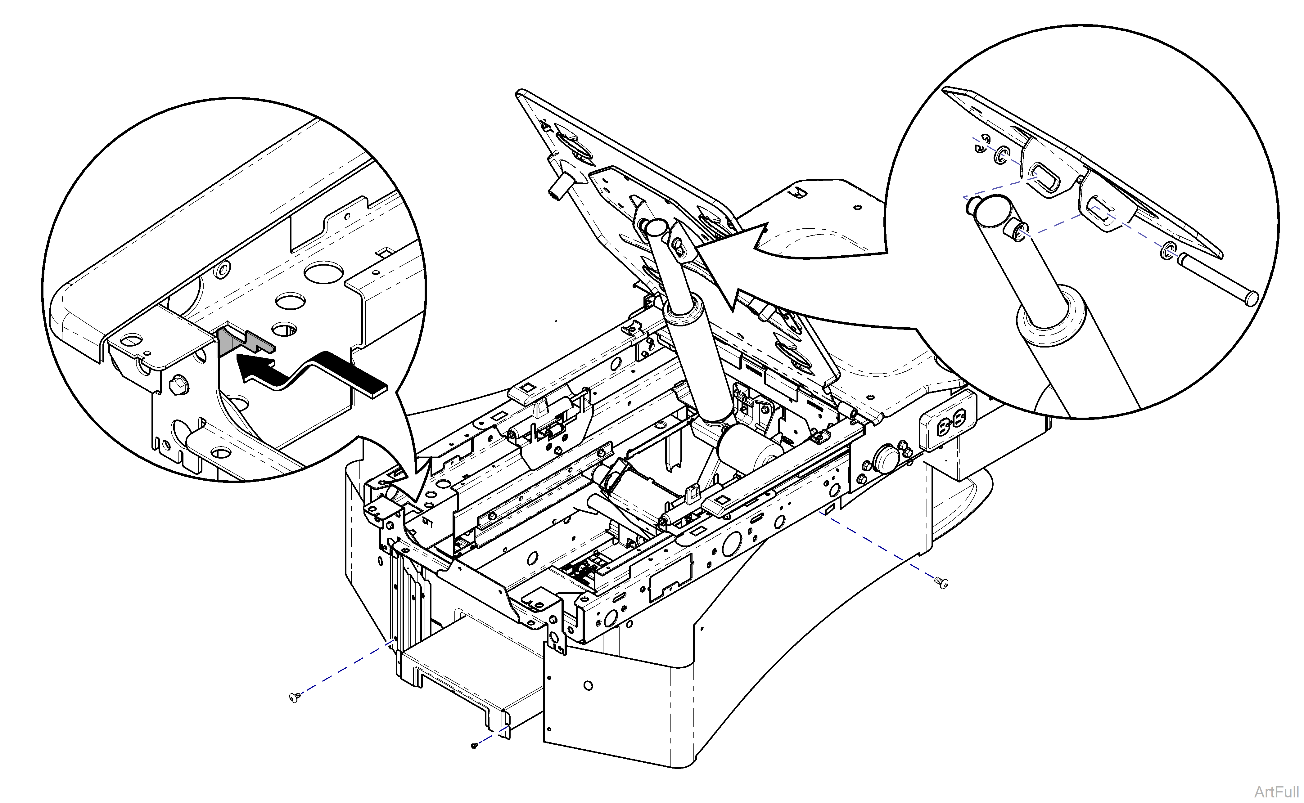 225 Exam Chair Alternative PC Board Access